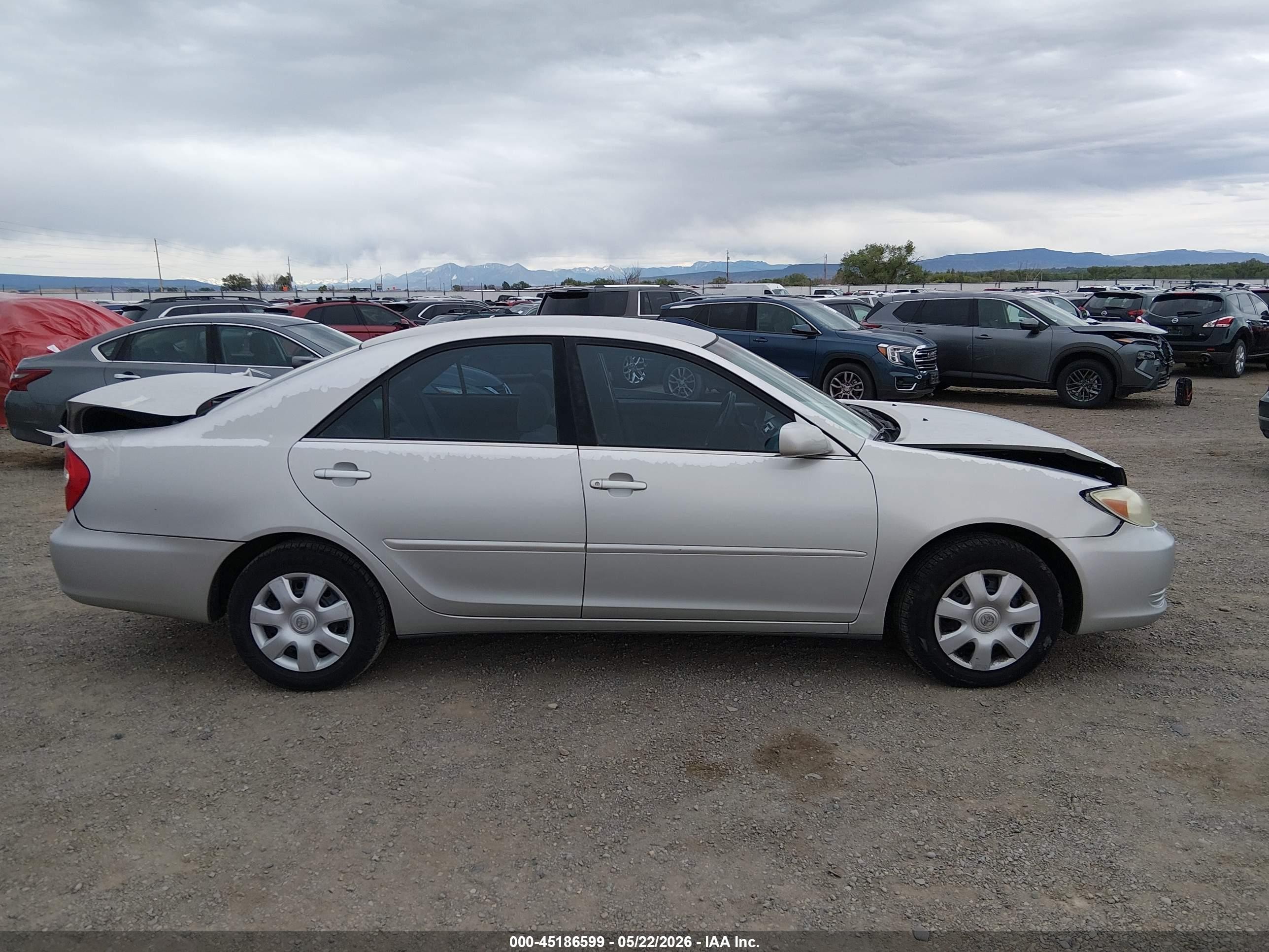 2003 Toyota Camry Le Silver vin: 4T1BE32K13U178759