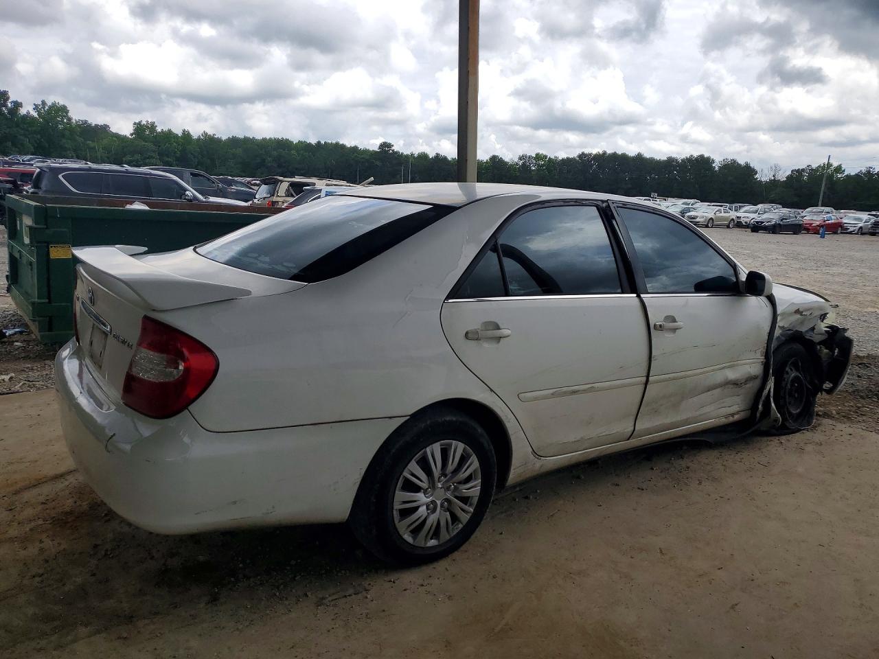 2003 Toyota Camry Le White vin: 4T1BE32K13U226566