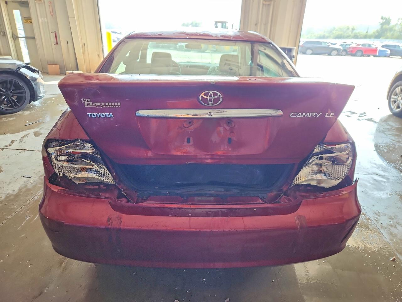2003 Toyota Camry Le Burgundy vin: 4T1BE32K13U229631