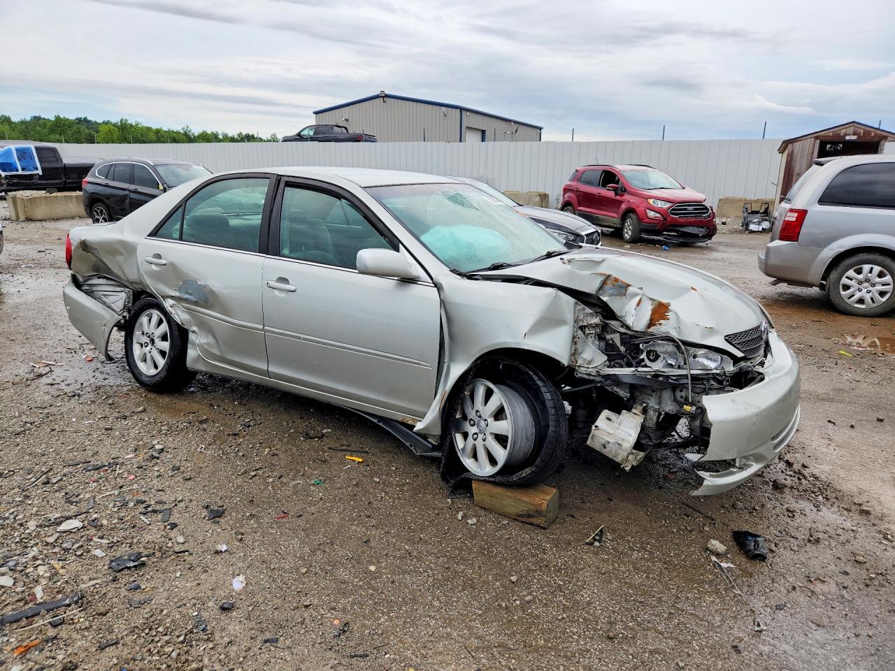2003 Toyota Camry Xle Silver vin: 4T1BE32K13U259356