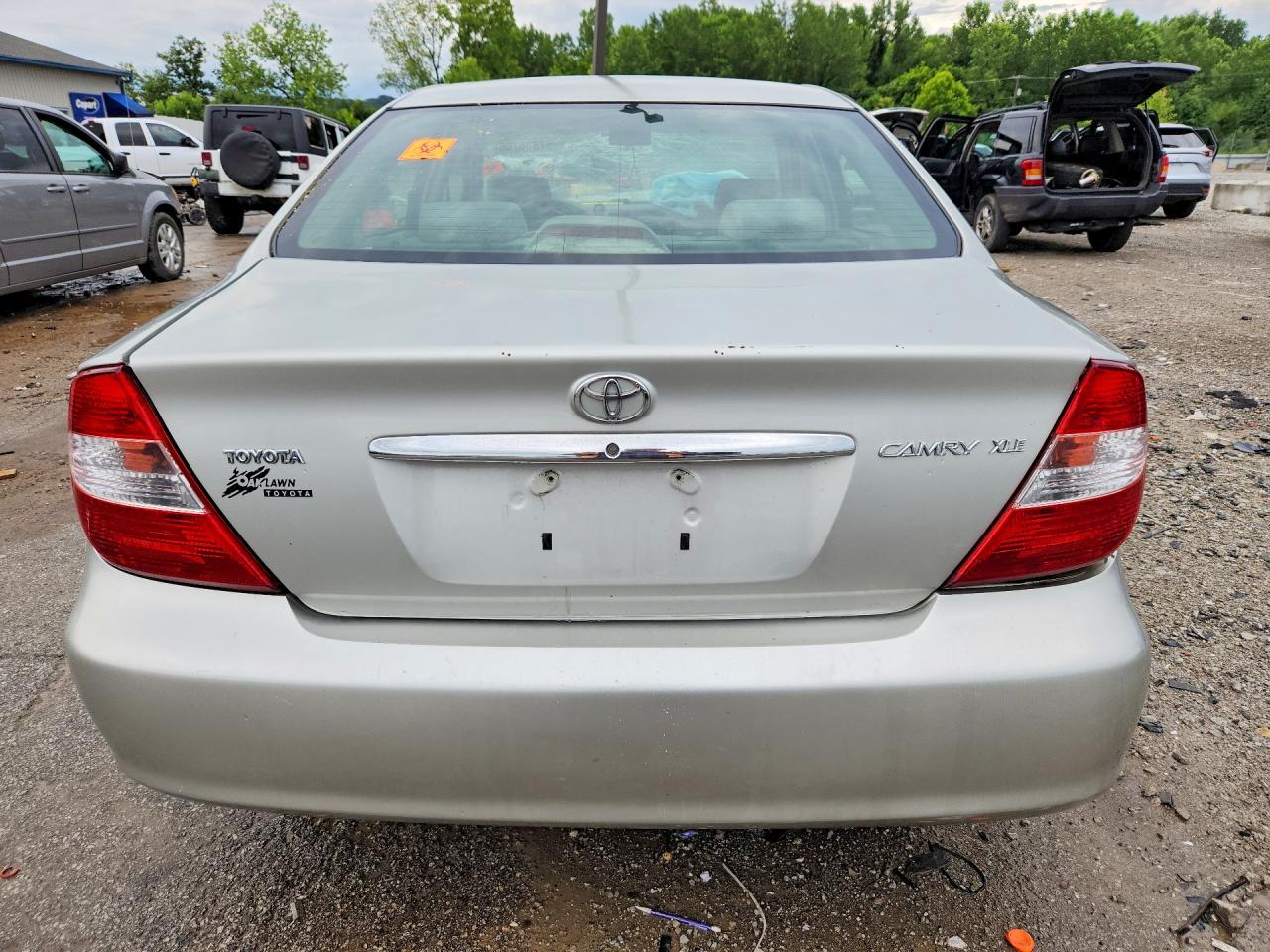 2003 Toyota Camry Xle Silver vin: 4T1BE32K13U259356