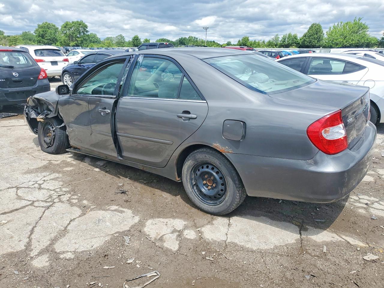2003 Toyota Camry Le Серый vin: 4T1BE32K13U682440