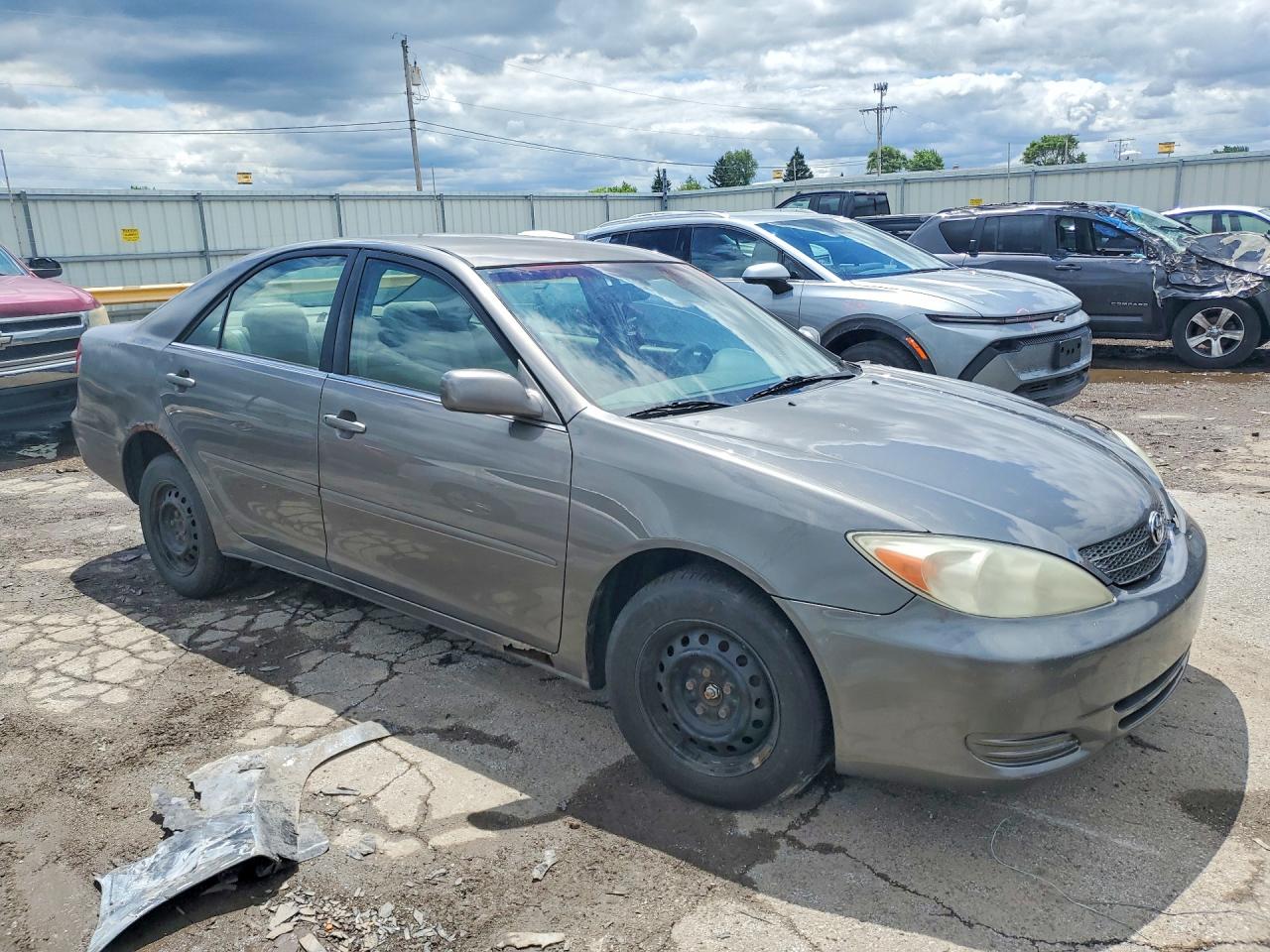2003 Toyota Camry Le Серый vin: 4T1BE32K13U682440