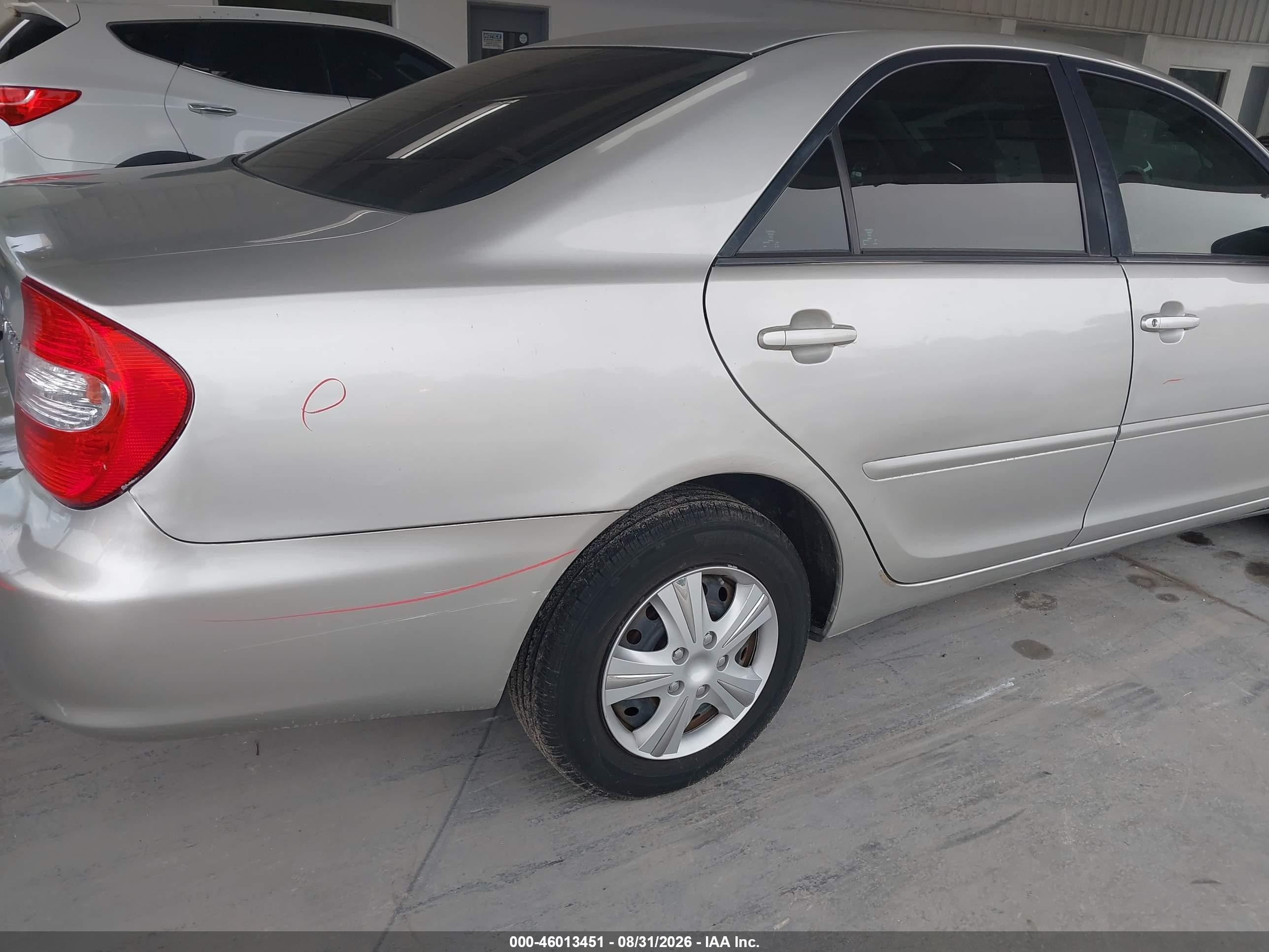 2003 Toyota Camry Le Серебряный vin: 4T1BE32K13U684625