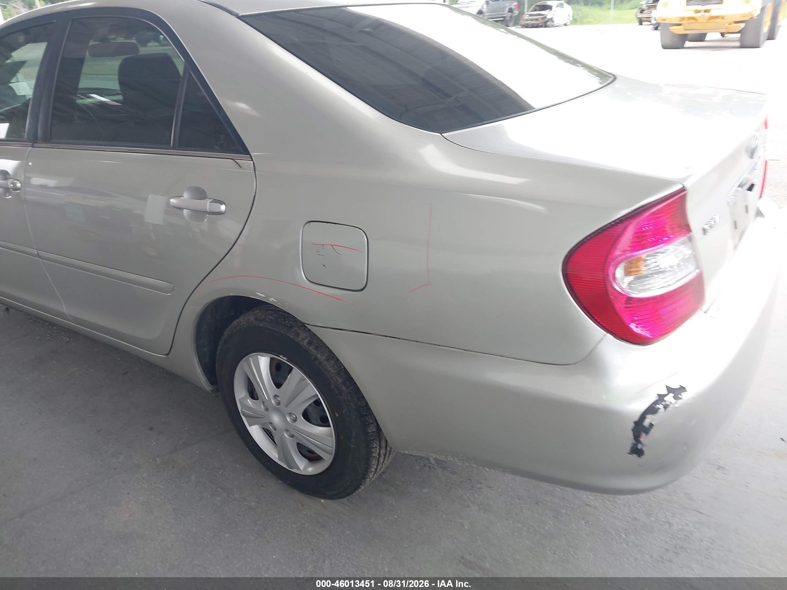 2003 Toyota Camry Le Серебряный vin: 4T1BE32K13U684625