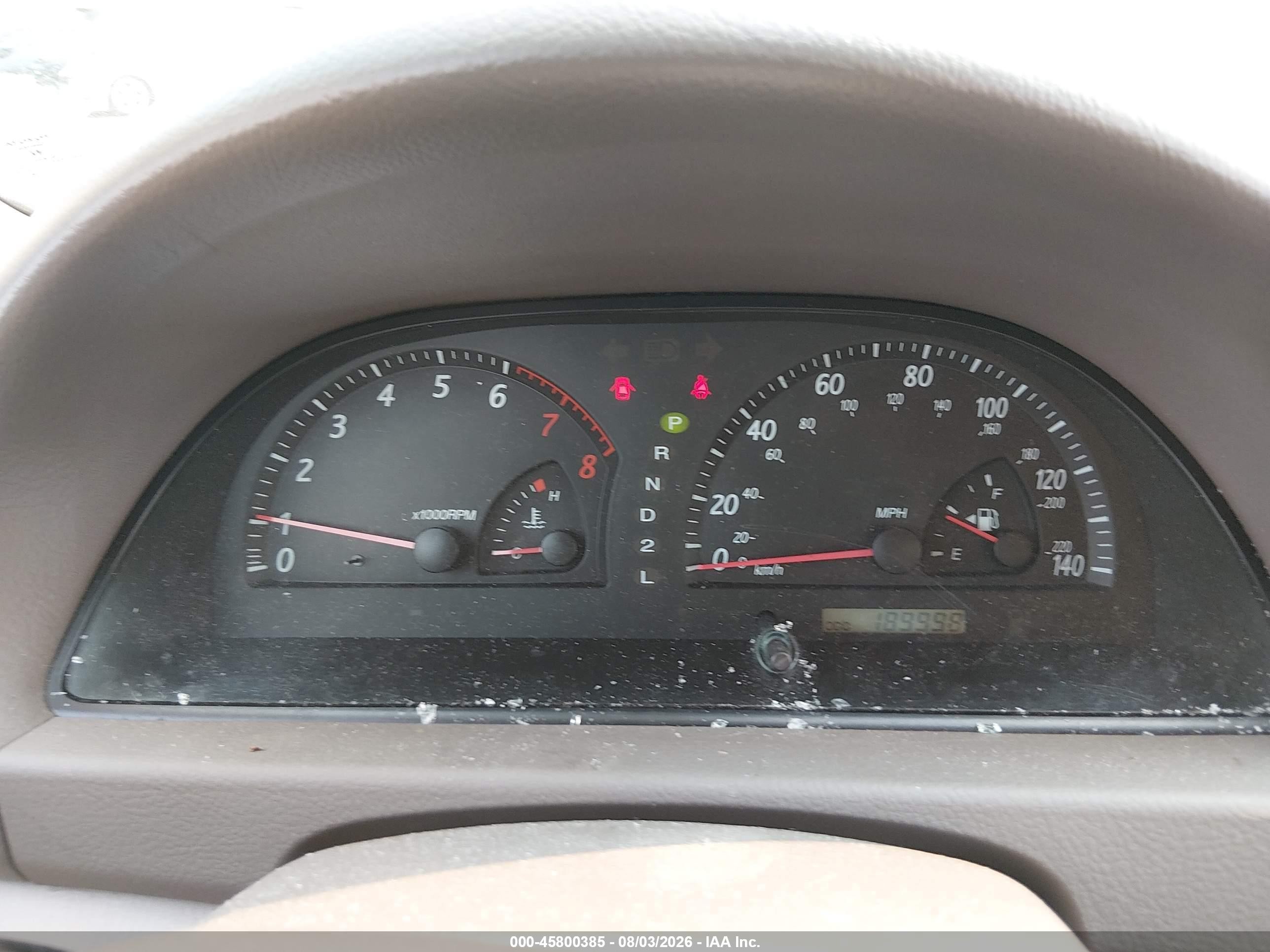 2003 Toyota Camry Le Gray vin: 4T1BE32K13U685581