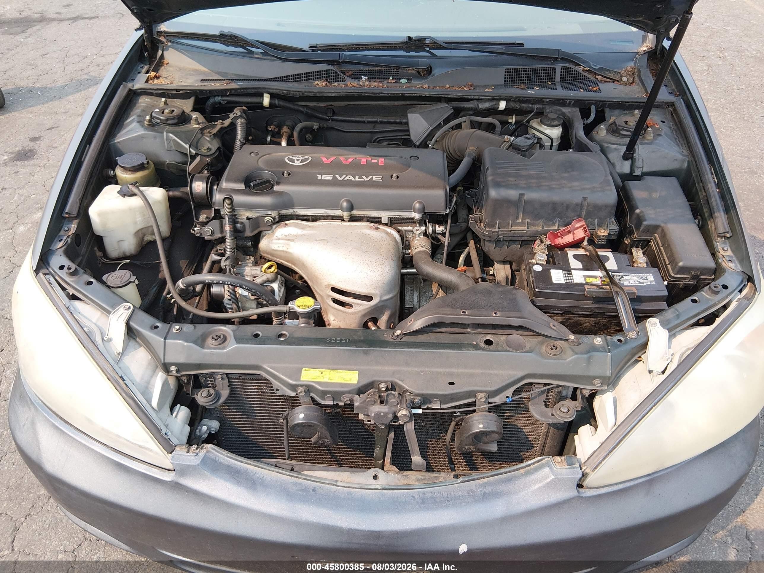 2003 Toyota Camry Le Gray vin: 4T1BE32K13U685581