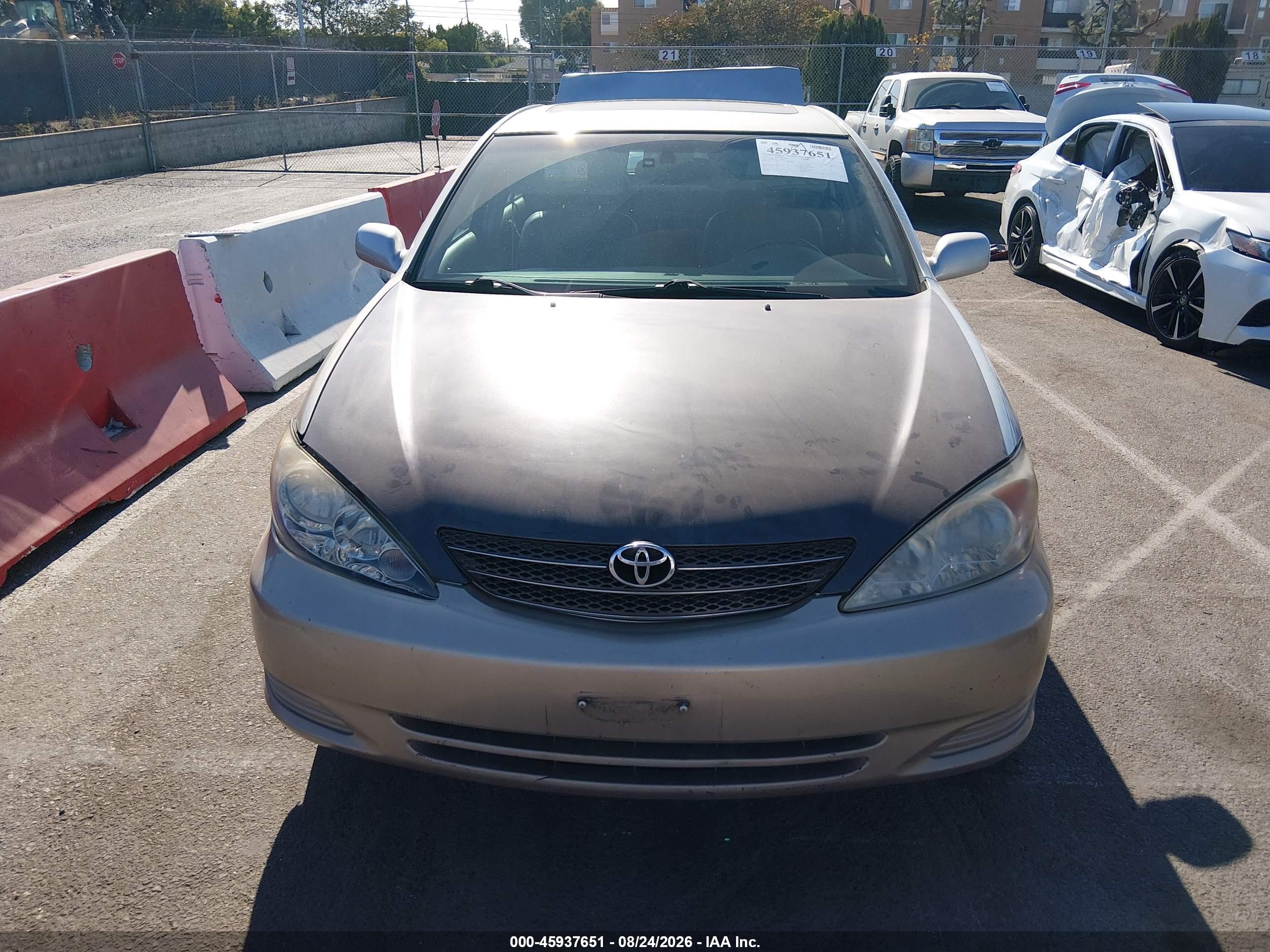 2003 Toyota Camry Xle Silver vin: 4T1BE32K13U700211