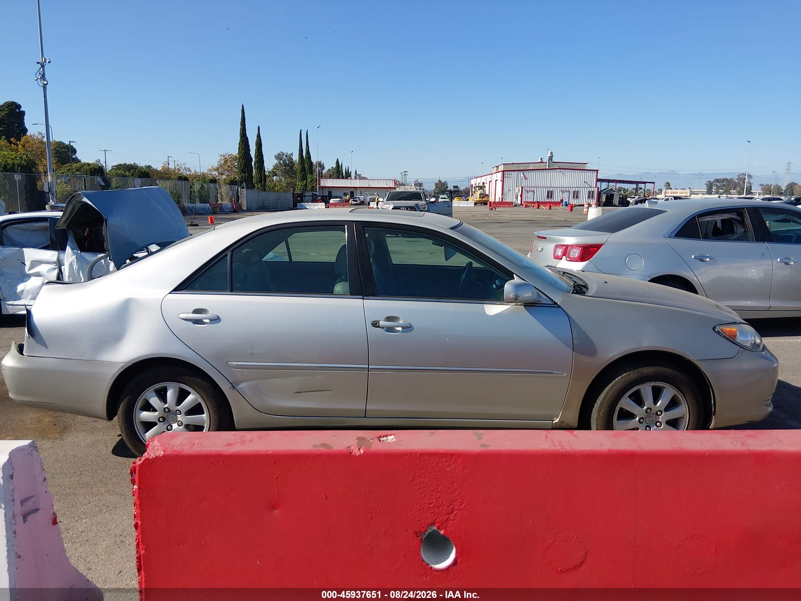 2003 Toyota Camry Xle Silver vin: 4T1BE32K13U700211