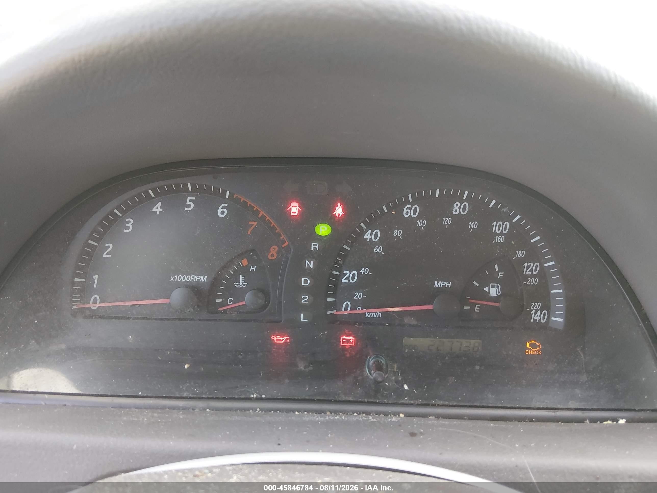 2003 Toyota Camry Le Green vin: 4T1BE32K13U706719