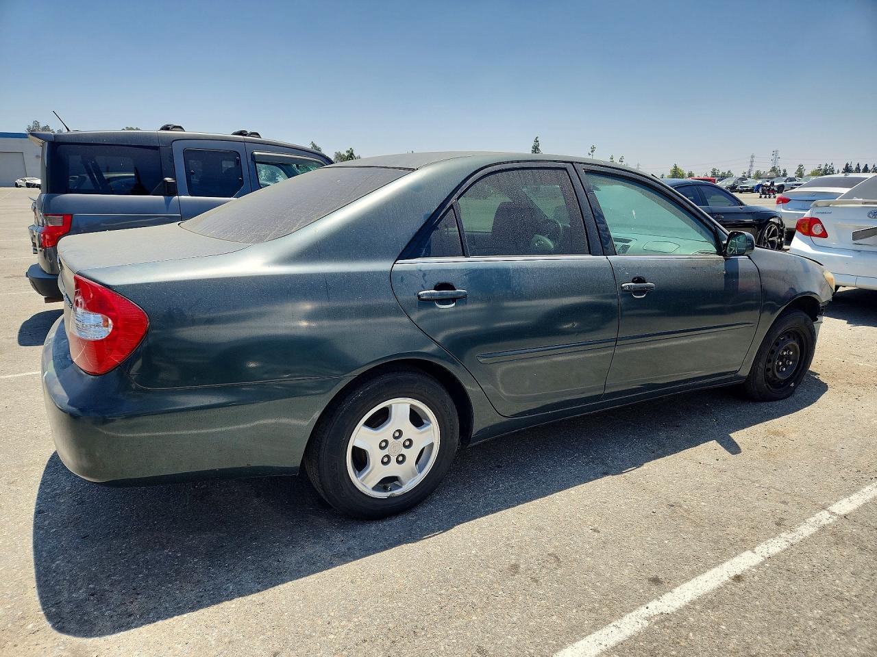 2003 Toyota Camry Le Green vin: 4T1BE32K13U714593
