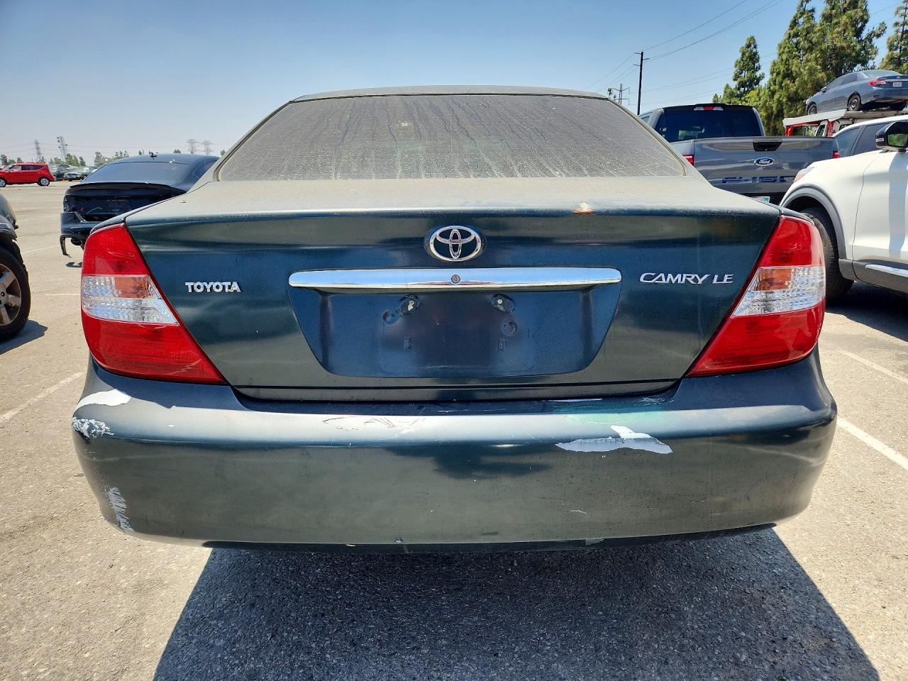 2003 Toyota Camry Le Green vin: 4T1BE32K13U714593