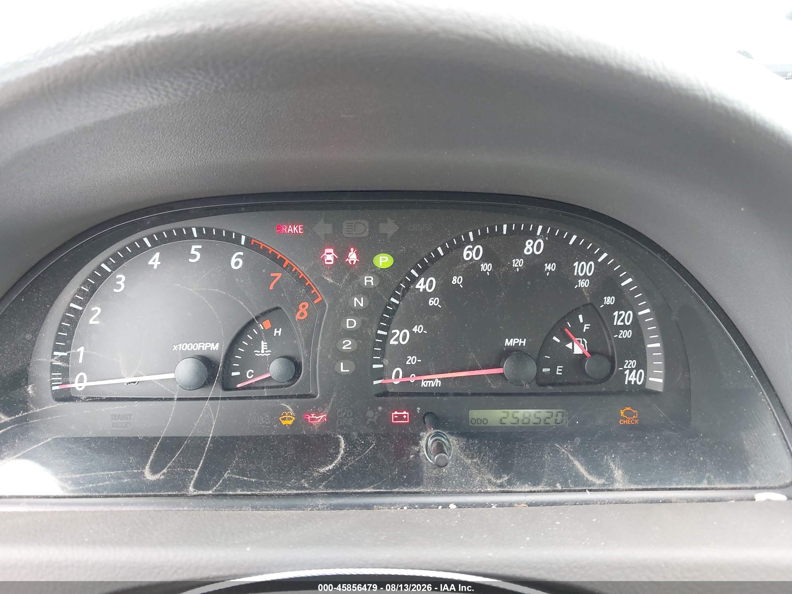 2004 Toyota Camry Le Silver vin: 4T1BE32K14U300666