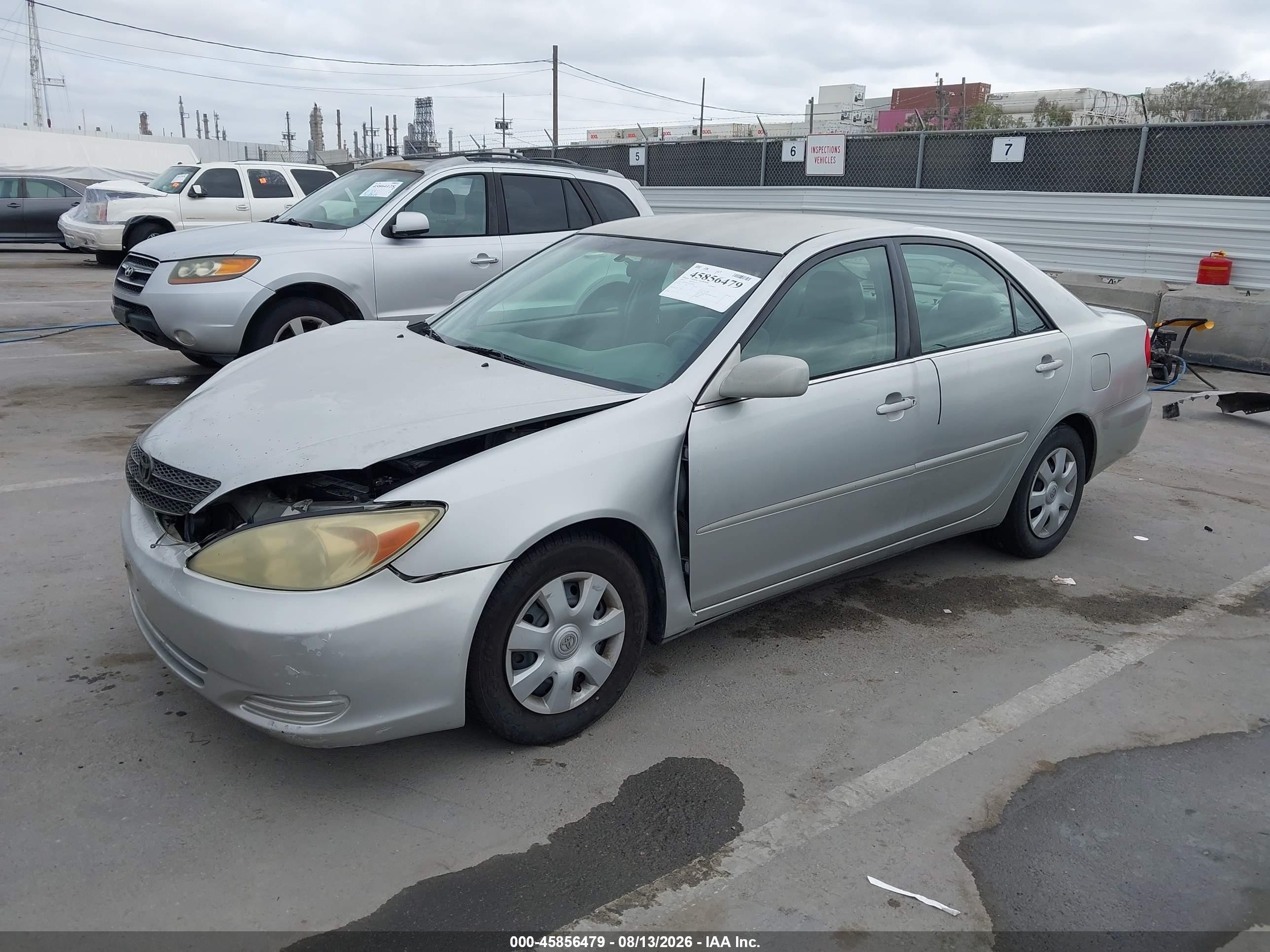 2004 Toyota Camry Le Silver vin: 4T1BE32K14U300666