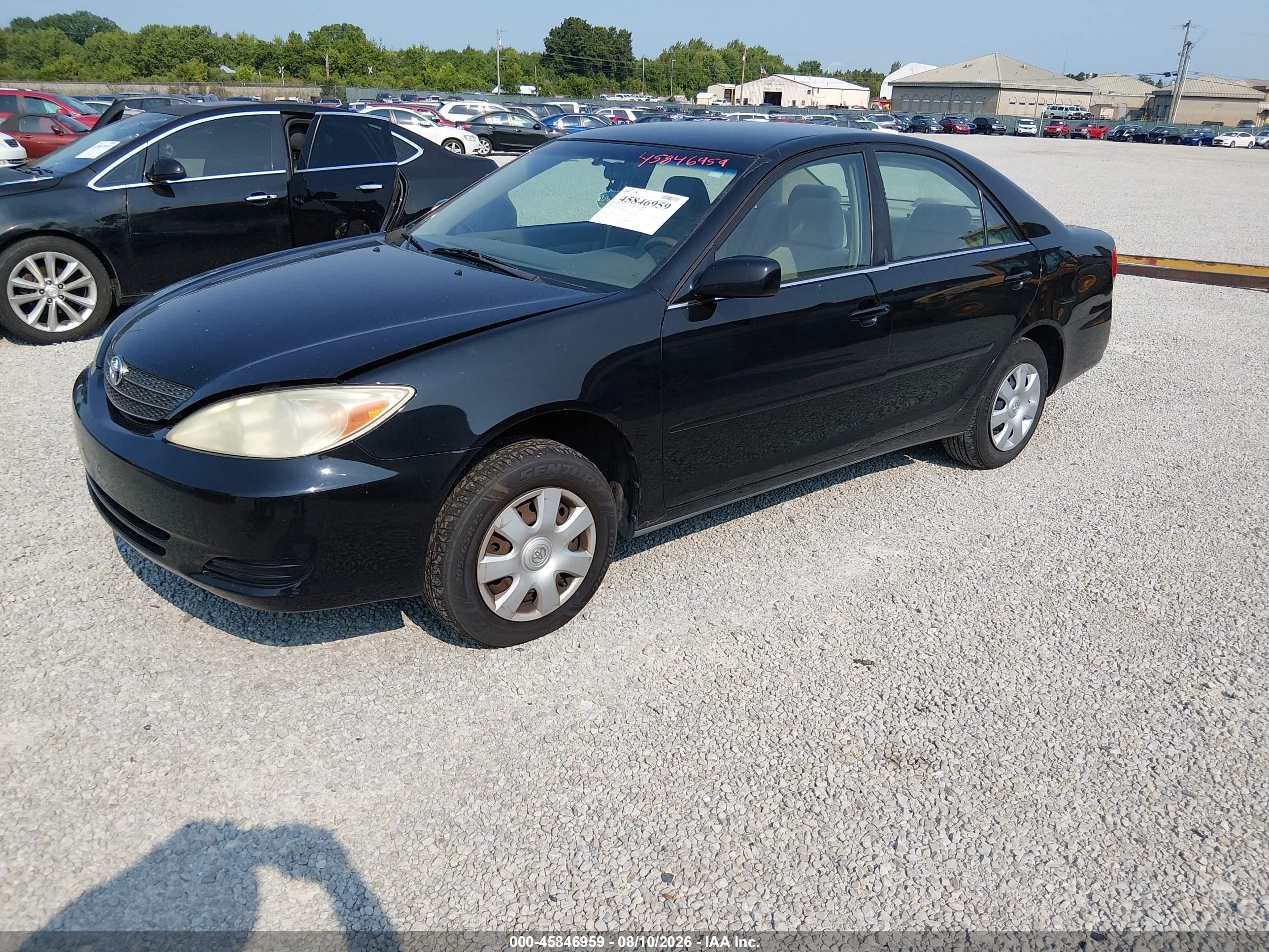 2004 Toyota Camry Le Black vin: 4T1BE32K14U310369