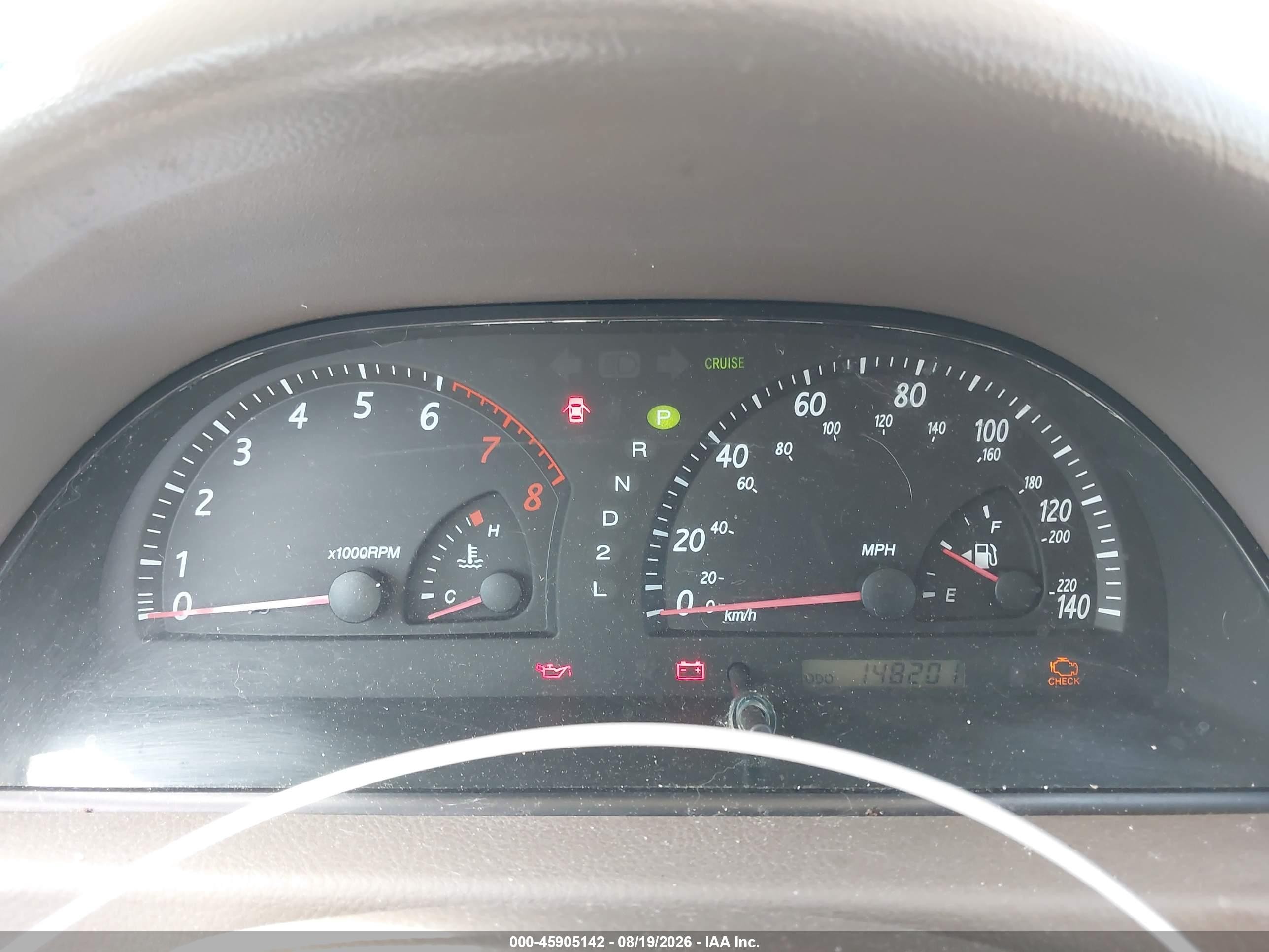 2004 Toyota Camry Le Green vin: 4T1BE32K14U319086