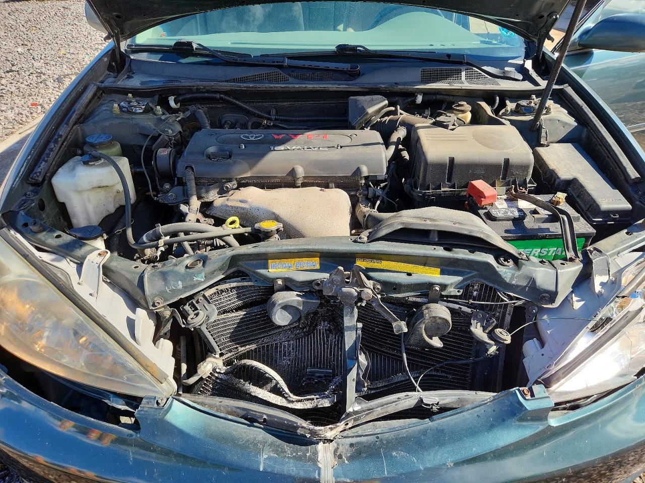 2004 Toyota Camry Le Green vin: 4T1BE32K14U331061