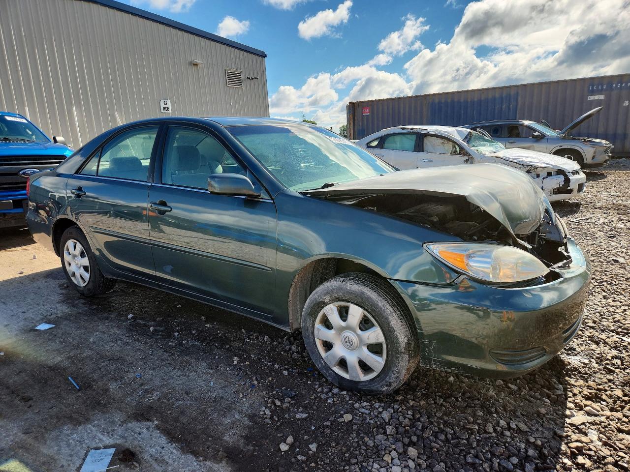 2004 Toyota Camry Le Green vin: 4T1BE32K14U331061