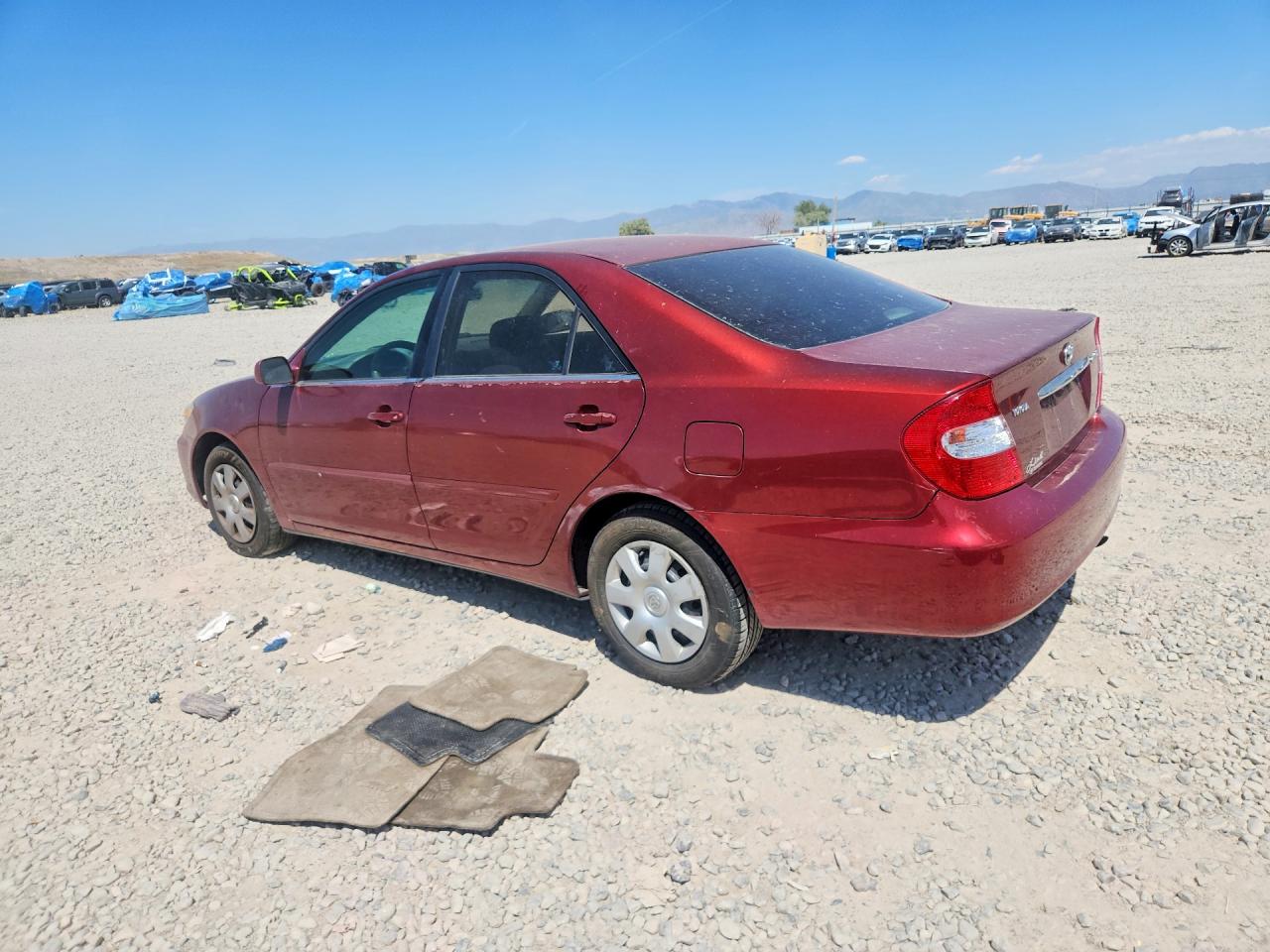 2004 Toyota Camry Le Бордовый vin: 4T1BE32K14U372225