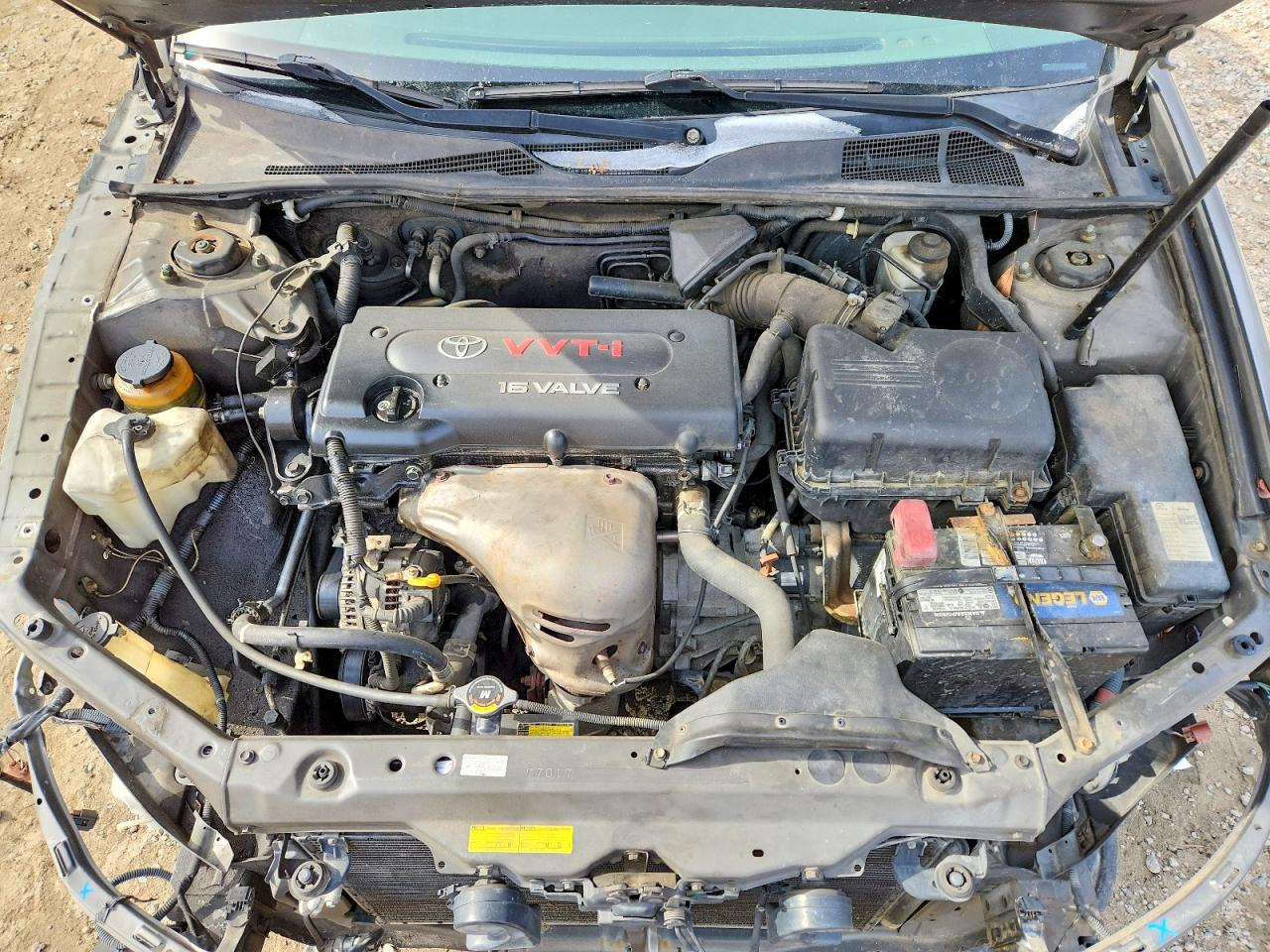 2004 Toyota Camry Le Silver vin: 4T1BE32K14U809768