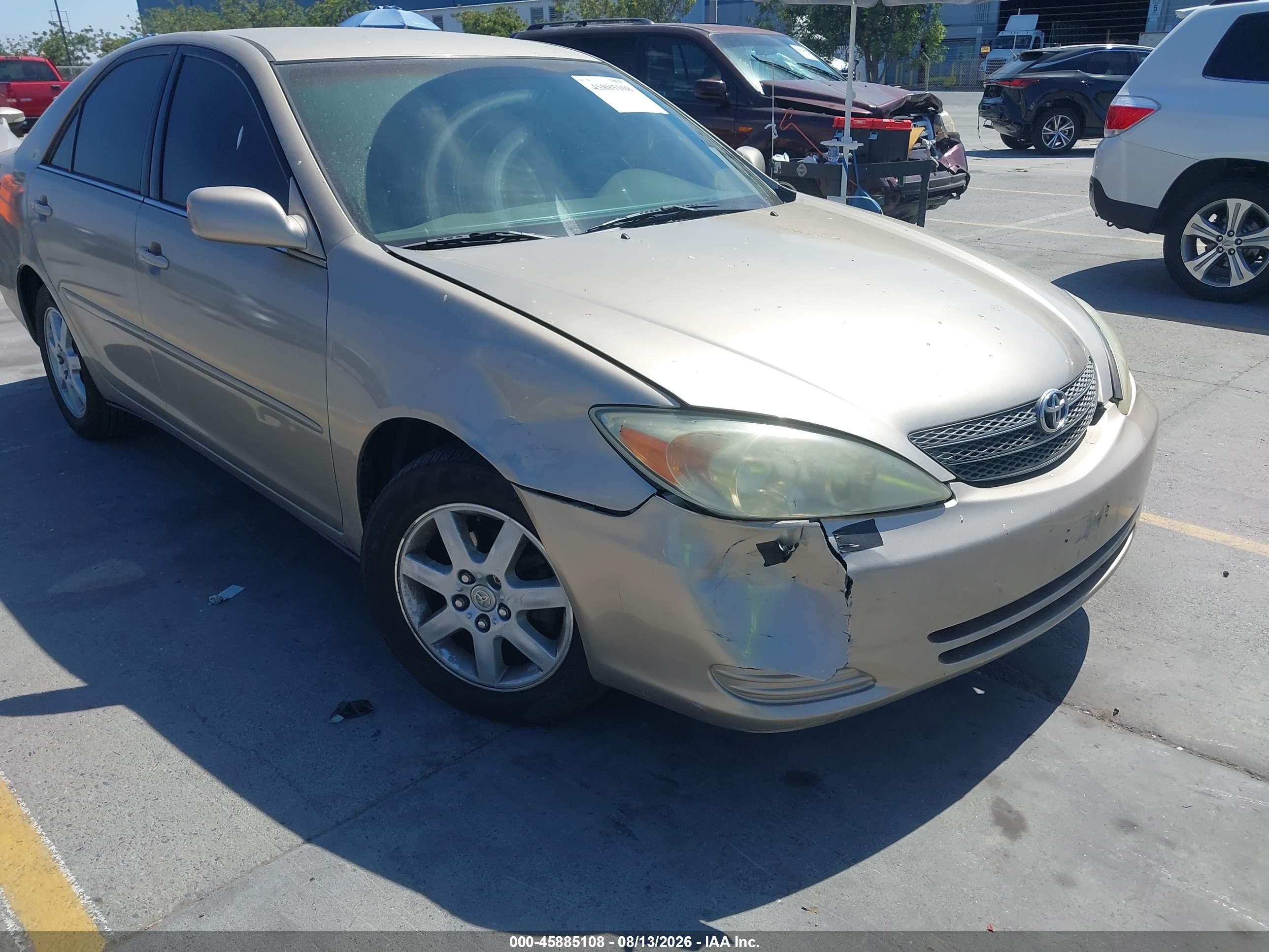 2004 Toyota Camry Le Brown vin: 4T1BE32K14U827462