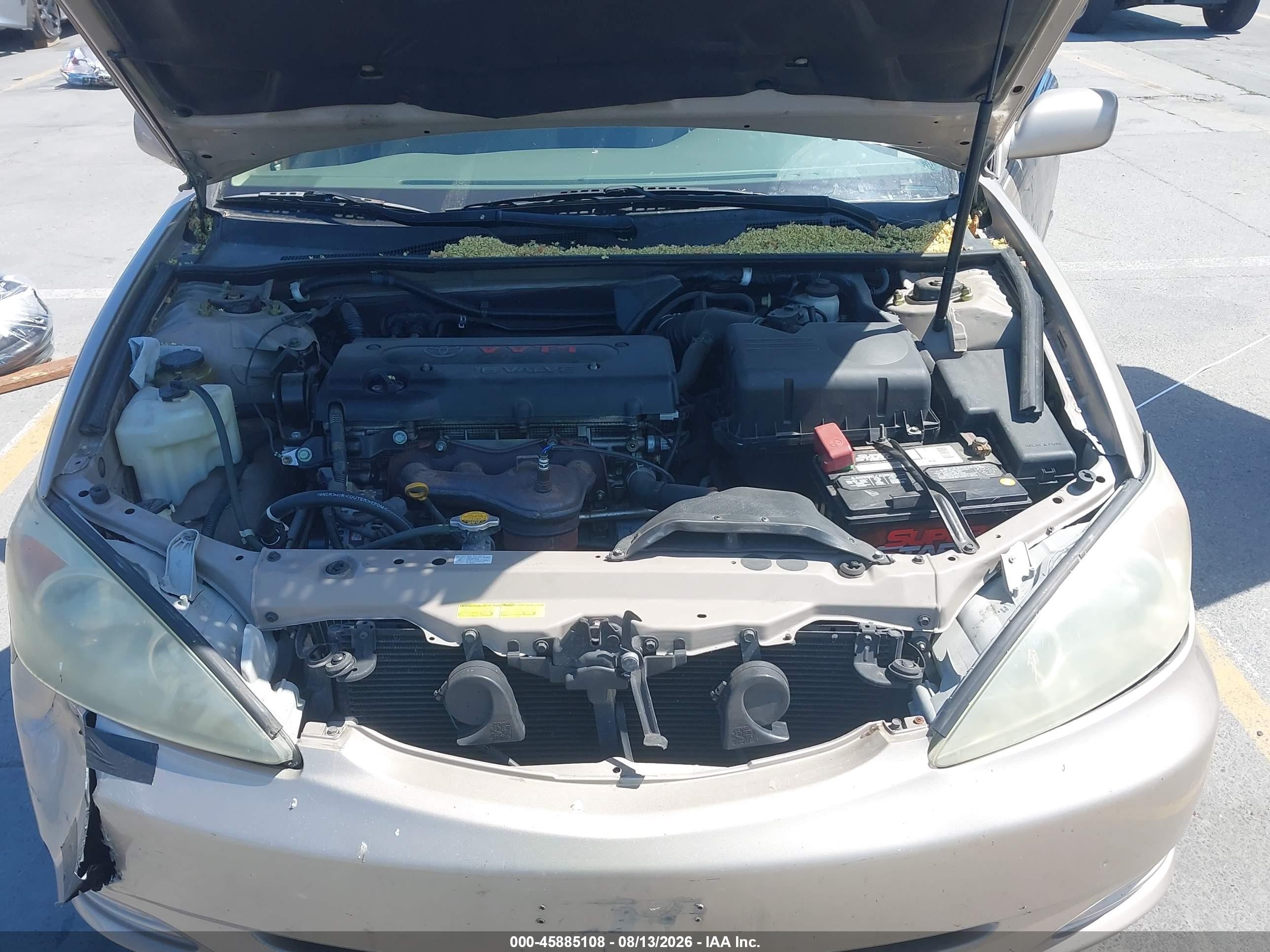 2004 Toyota Camry Le Brown vin: 4T1BE32K14U827462