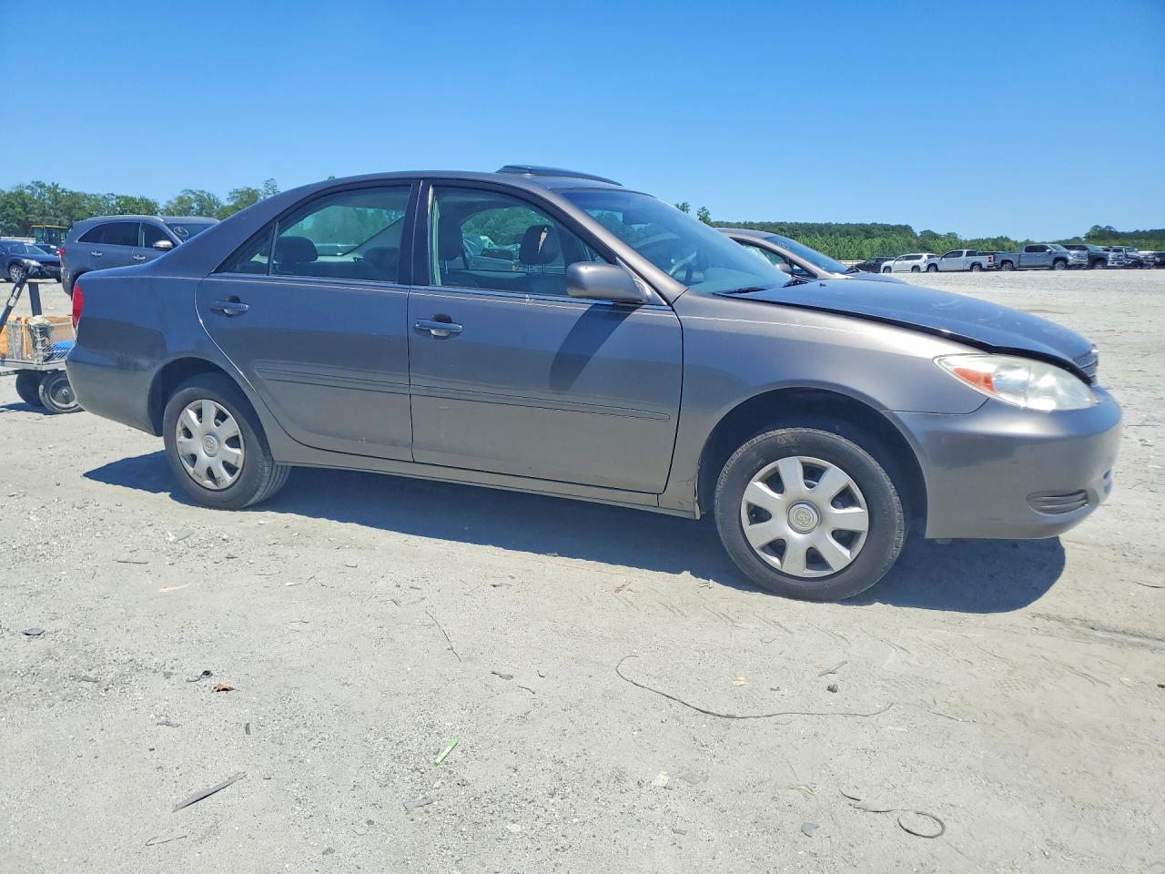 2004 Toyota Camry Le Gray vin: 4T1BE32K14U862258