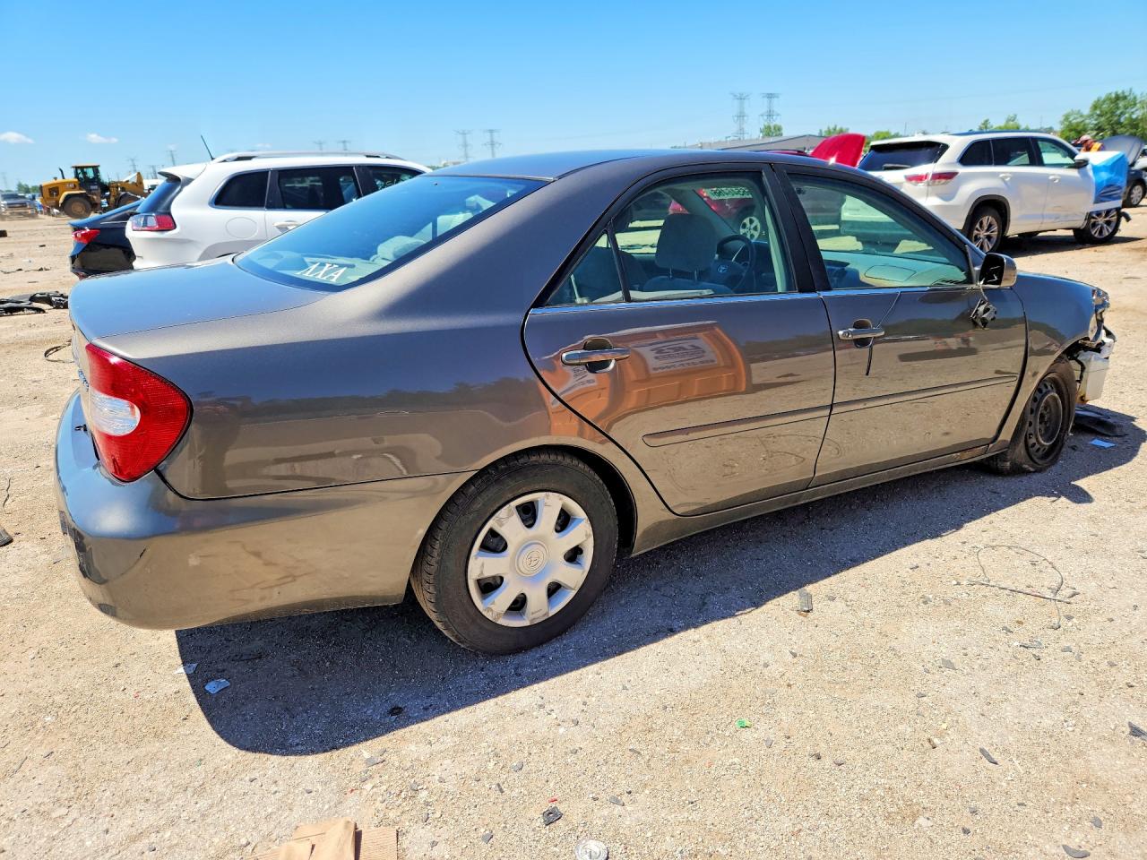 2004 Toyota Camry Le Коричневый vin: 4T1BE32K14U901382