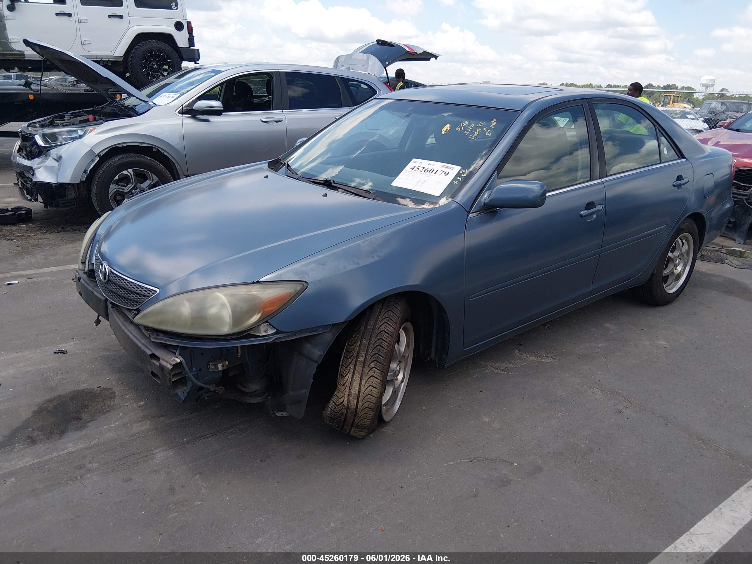 2004 Toyota Camry Se Blue vin: 4T1BE32K14U920692