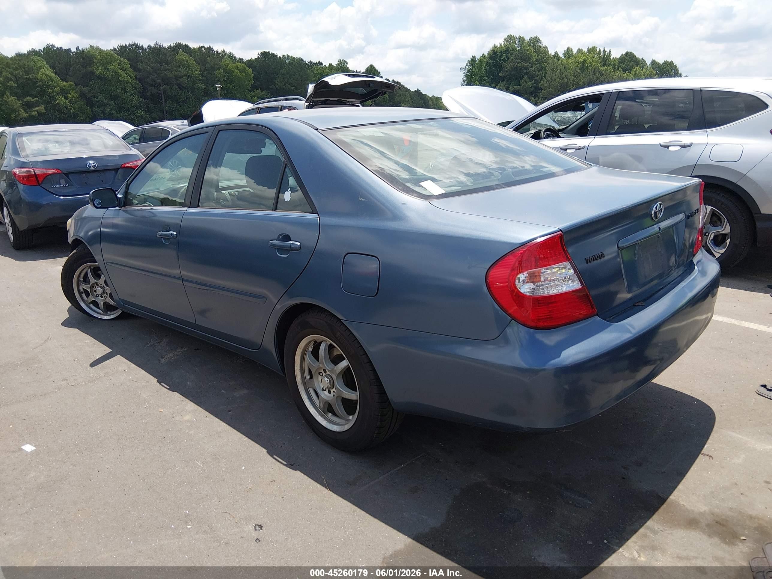 2004 Toyota Camry Se Blue vin: 4T1BE32K14U920692