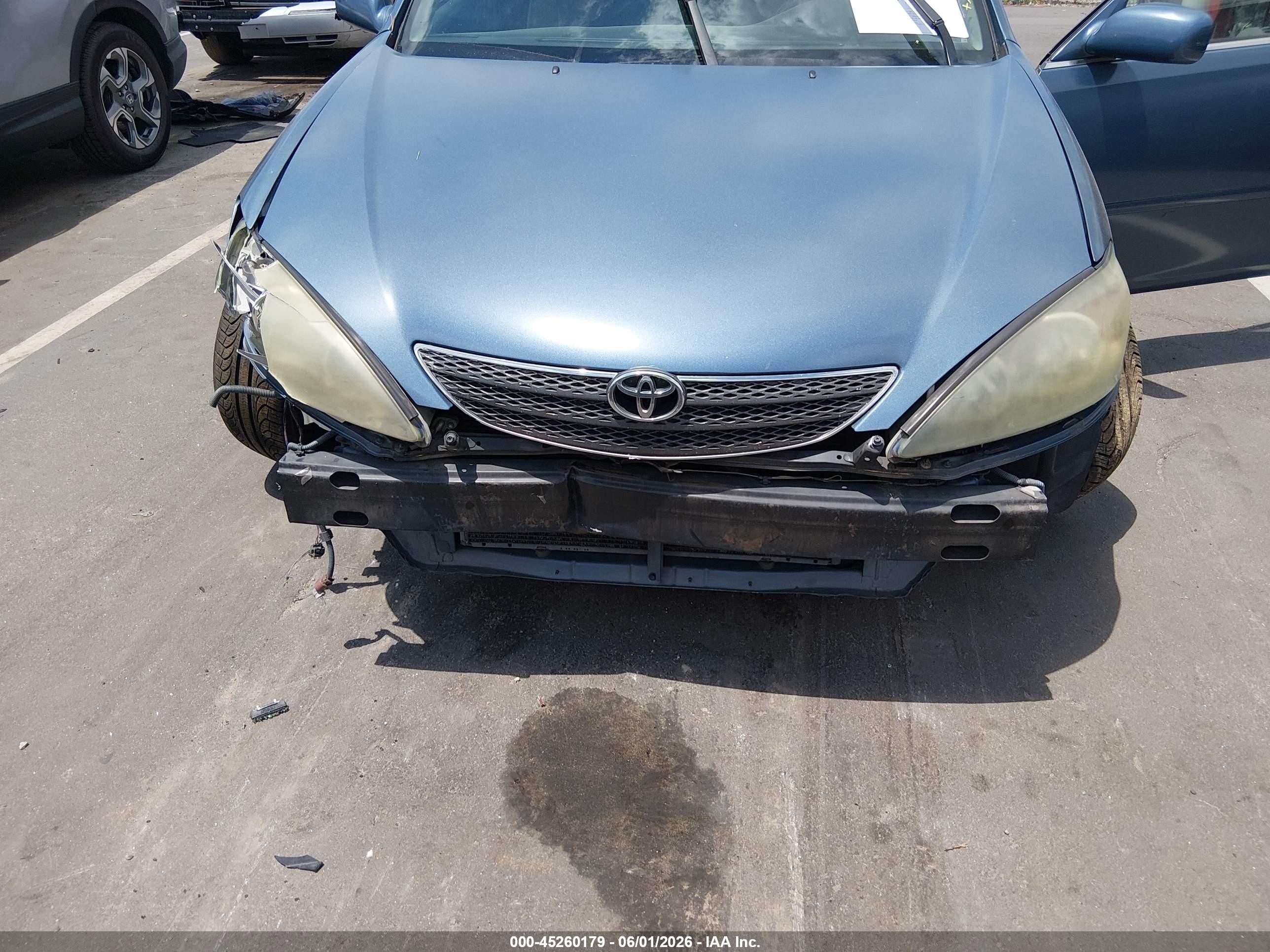 2004 Toyota Camry Se Blue vin: 4T1BE32K14U920692