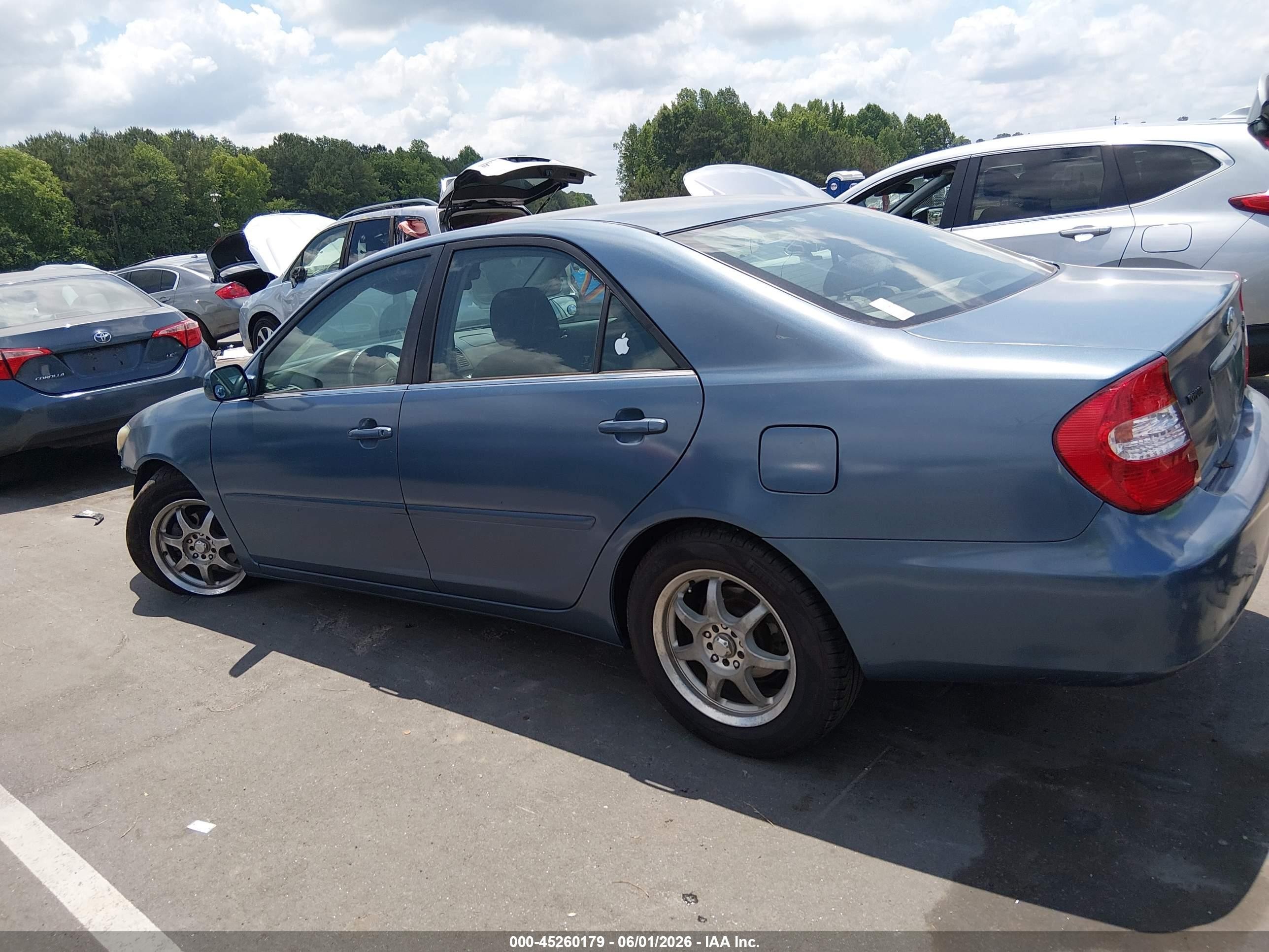 2004 Toyota Camry Se Blue vin: 4T1BE32K14U920692