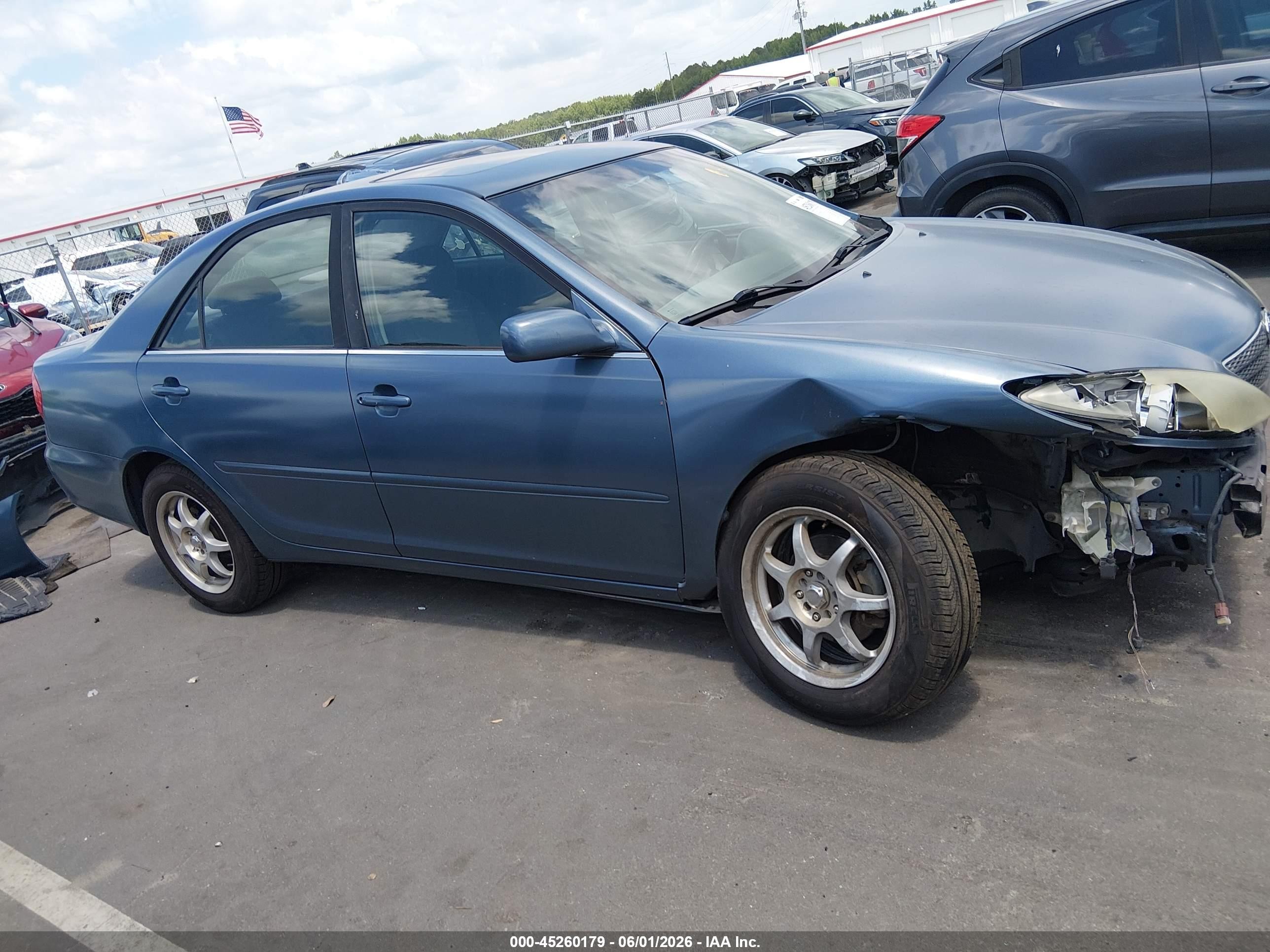 2004 Toyota Camry Se Blue vin: 4T1BE32K14U920692