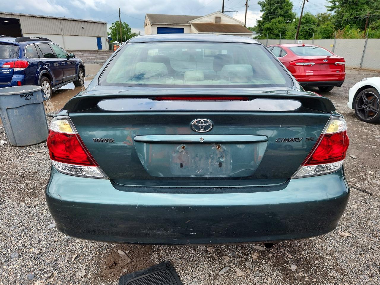 2005 Toyota Camry Se Green vin: 4T1BE32K15U056888