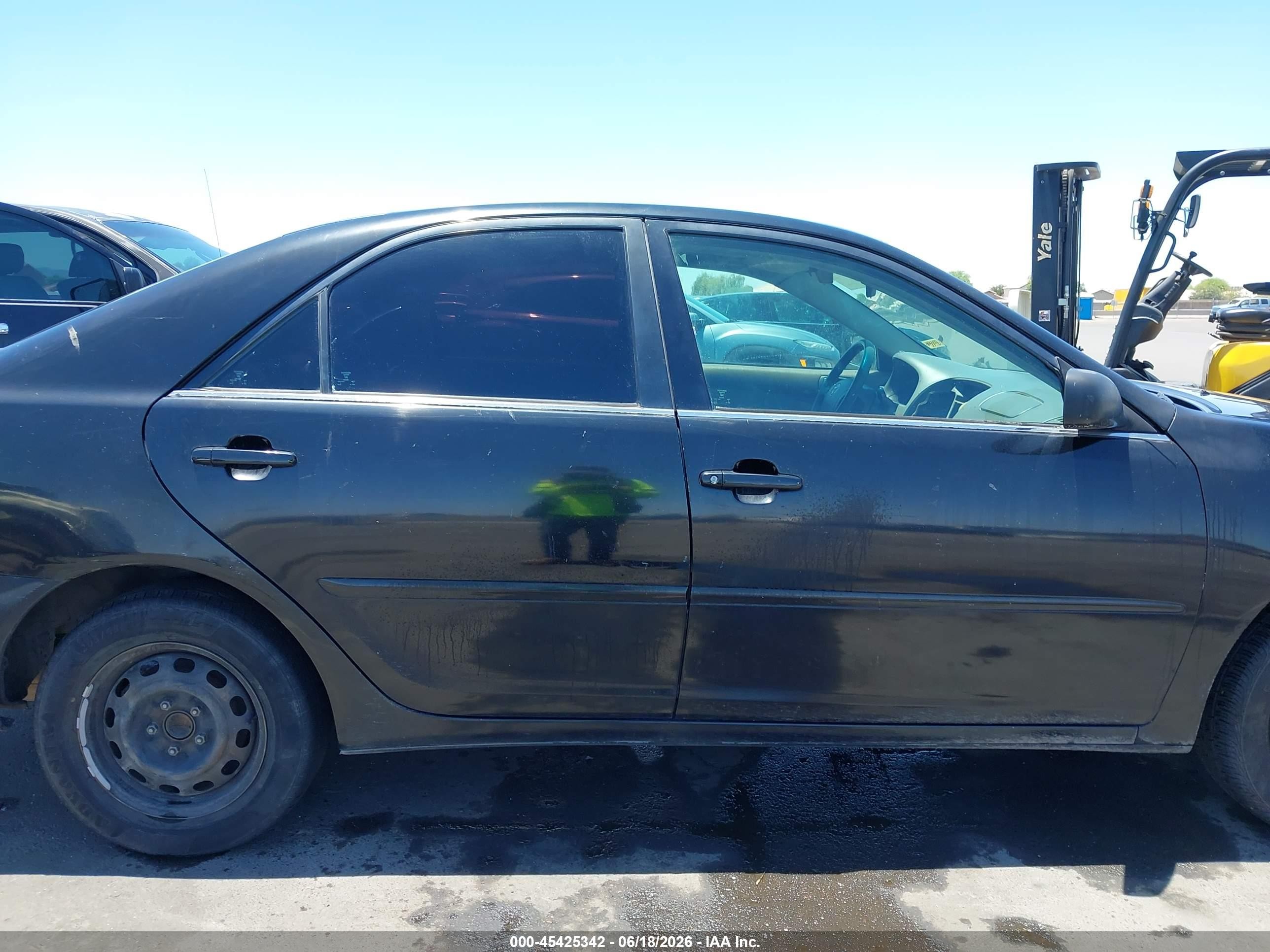 2005 Toyota Camry Std Black vin: 4T1BE32K15U061038