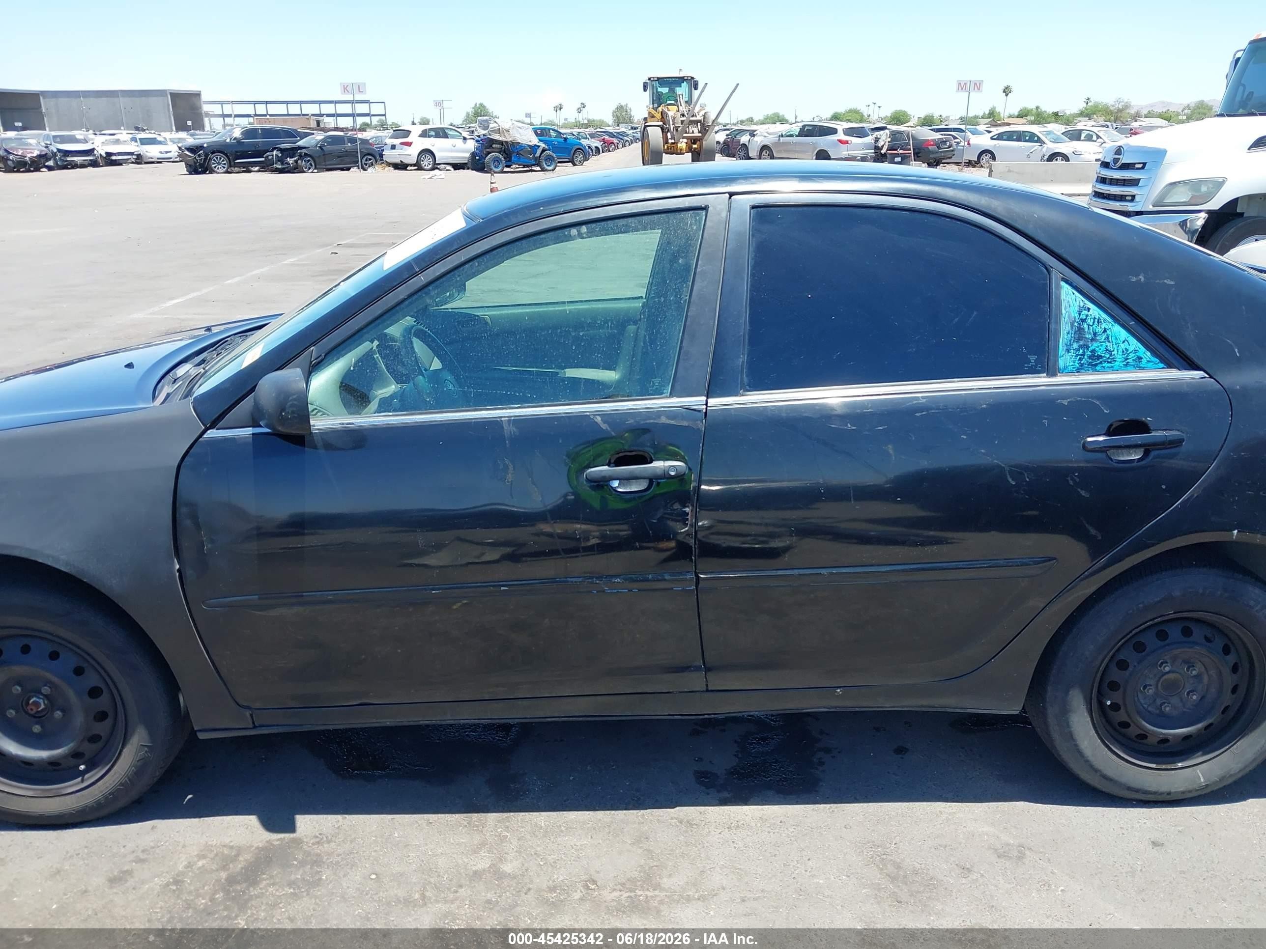 2005 Toyota Camry Std Black vin: 4T1BE32K15U061038