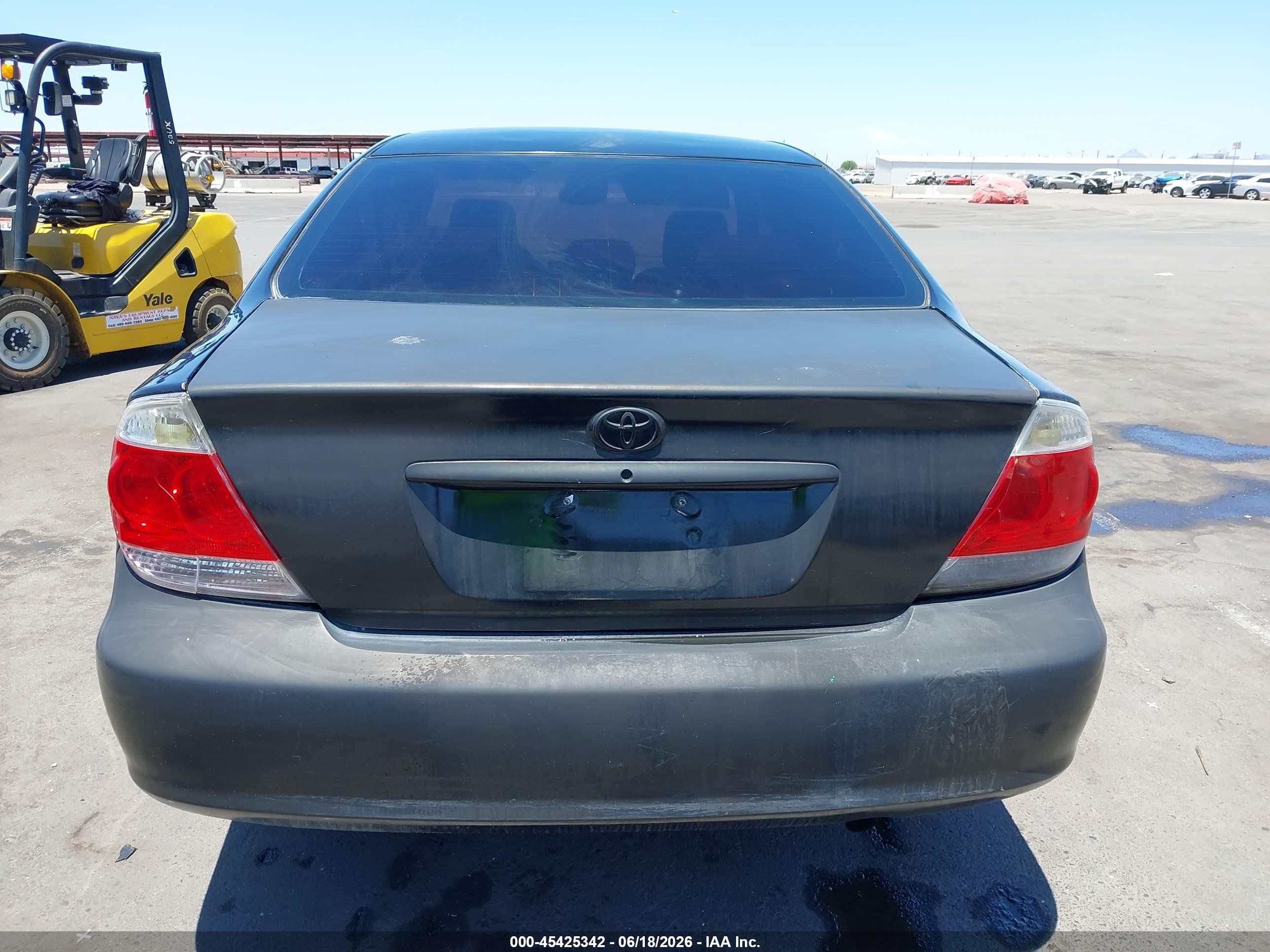 2005 Toyota Camry Std Black vin: 4T1BE32K15U061038