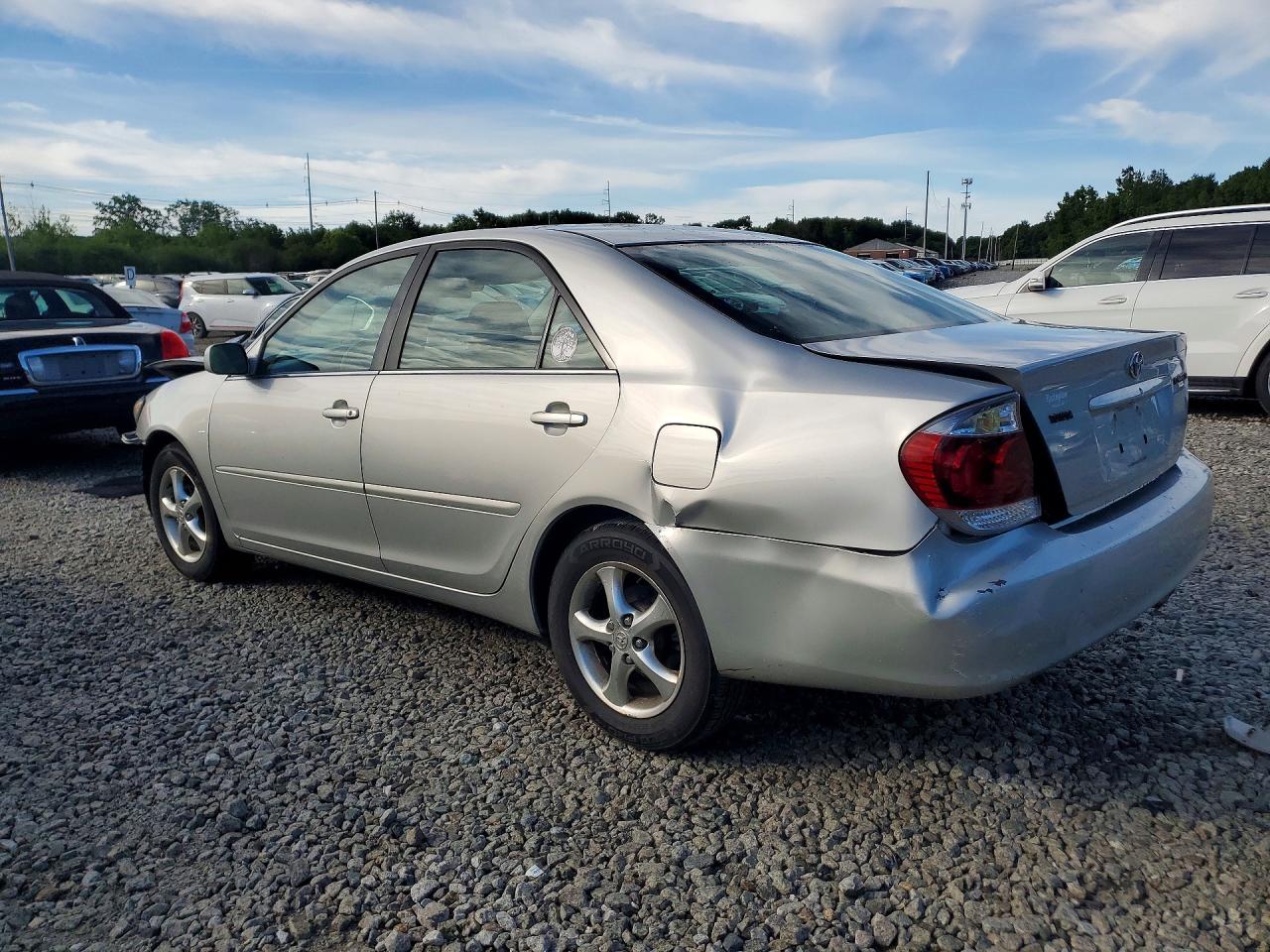 2005 Toyota Camry Se Silver vin: 4T1BE32K15U092242