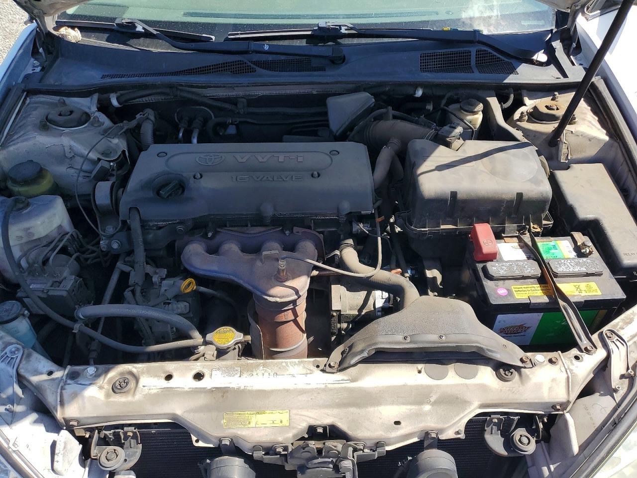 2005 Toyota Camry Le Белый vin: 4T1BE32K15U397904