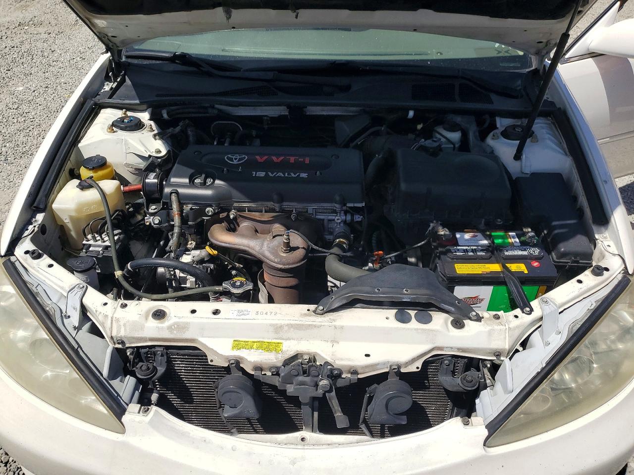 2005 Toyota Camry Le White vin: 4T1BE32K15U404284