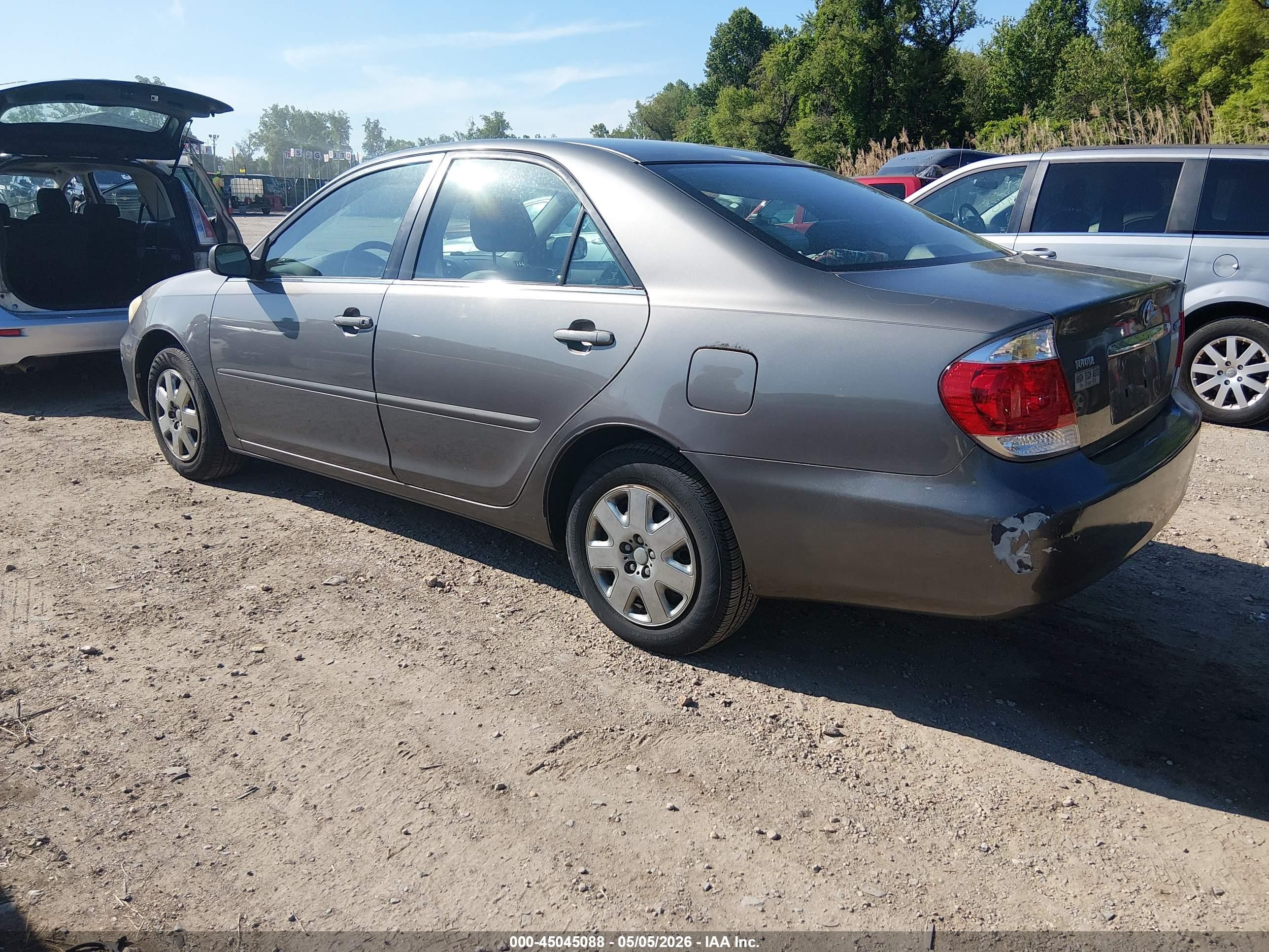 2005 Toyota Camry Std Серый vin: 4T1BE32K15U594586