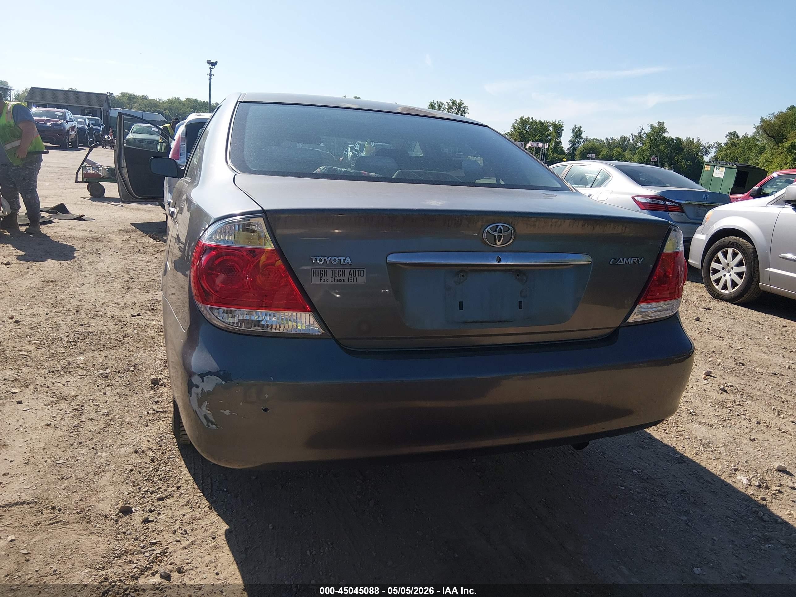 2005 Toyota Camry Std Серый vin: 4T1BE32K15U594586