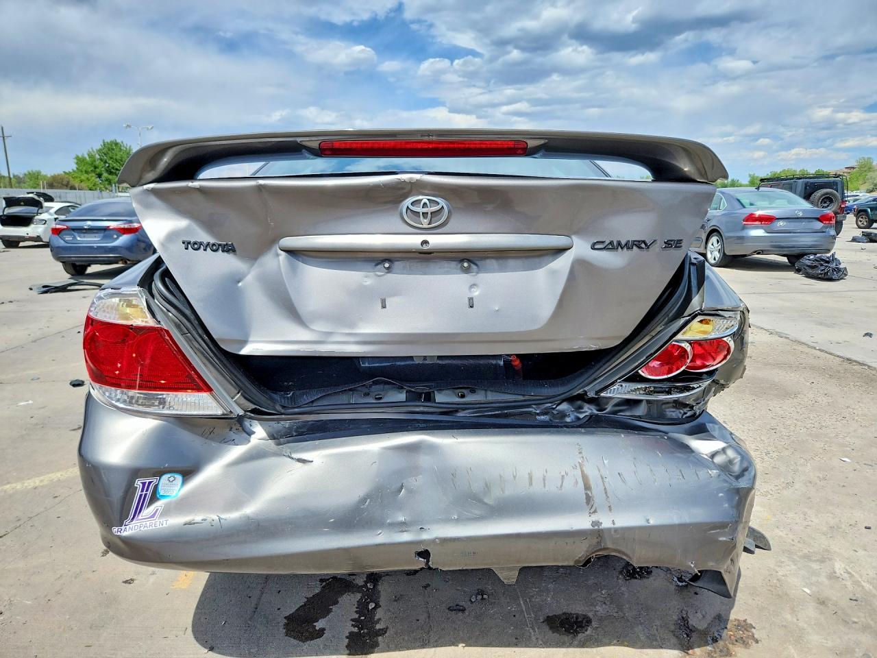 2005 Toyota Camry Standard Gray vin: 4T1BE32K15U942371