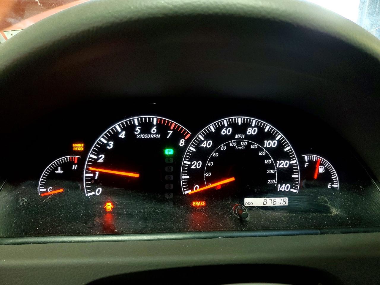 2006 Toyota Camry Le Бордовый vin: 4T1BE32K16U116802