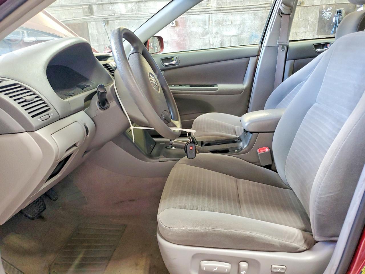 2006 Toyota Camry Le Бордовый vin: 4T1BE32K16U116802