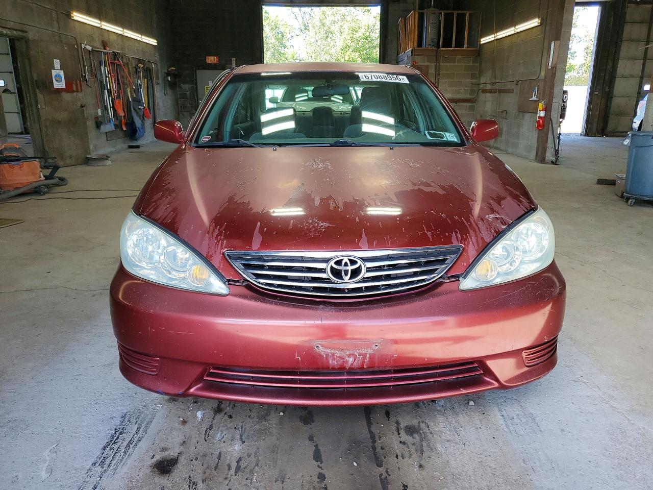 2006 Toyota Camry Le Бордовый vin: 4T1BE32K16U116802