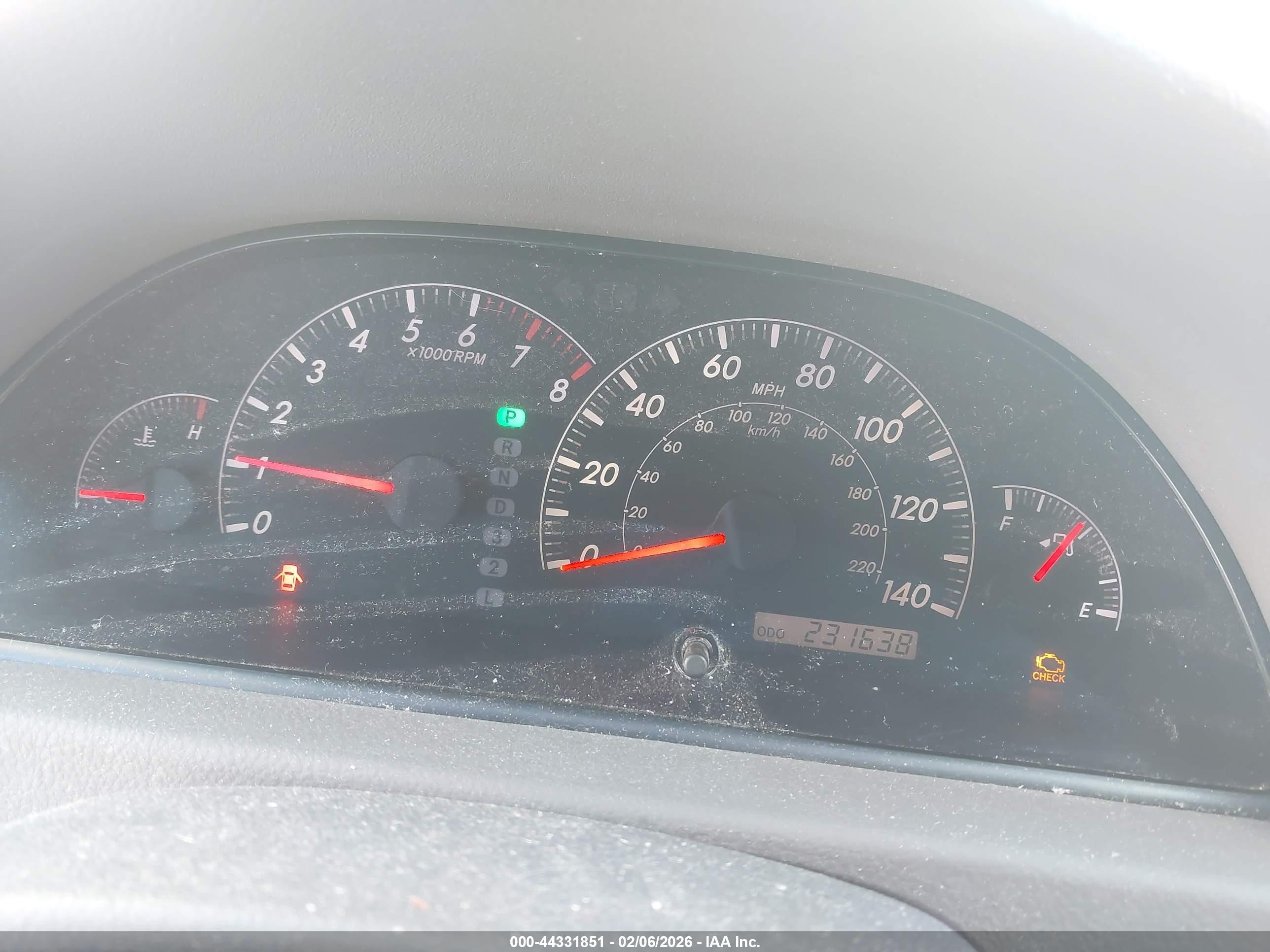 2006 Toyota Camry Le Green vin: 4T1BE32K16U136192