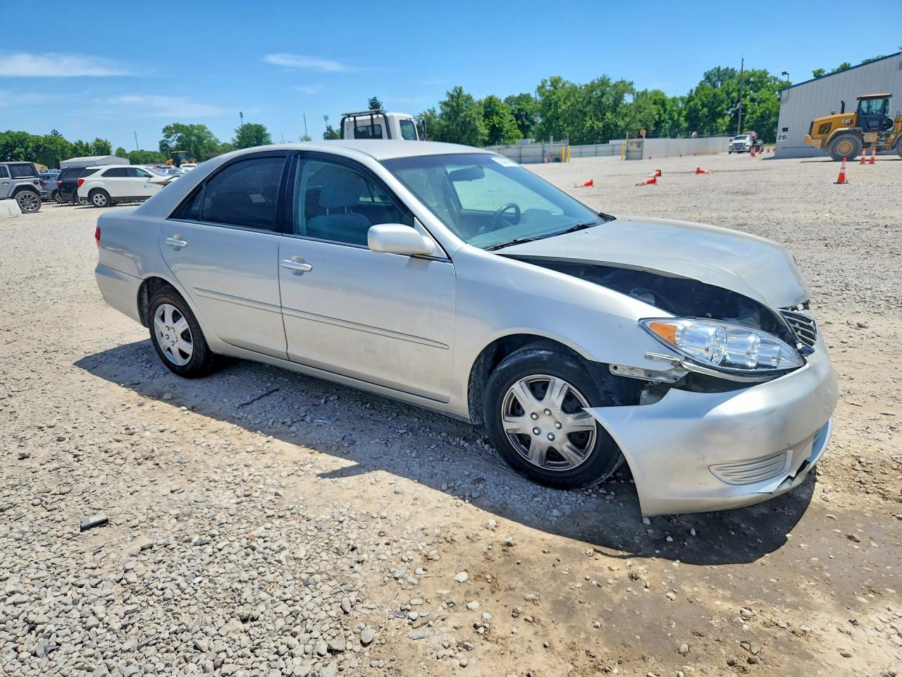 2006 Toyota Camry Le Silver vin: 4T1BE32K16U155308