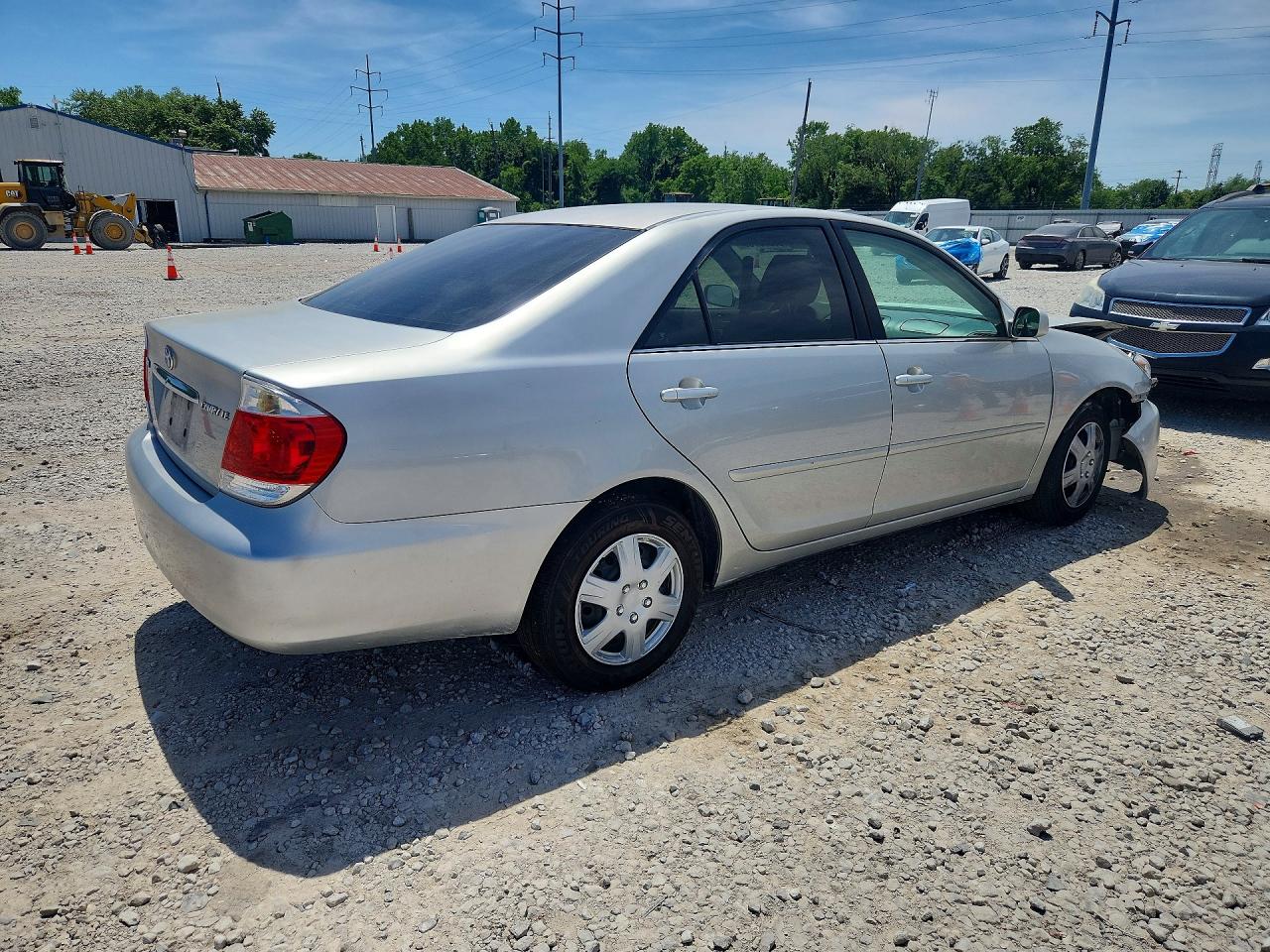 2006 Toyota Camry Le Silver vin: 4T1BE32K16U155308