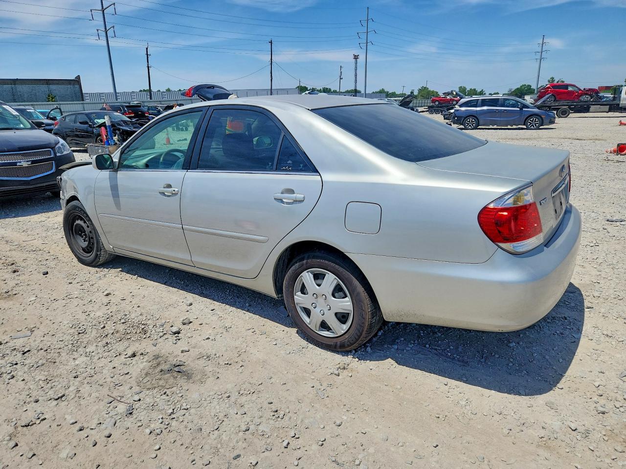 2006 Toyota Camry Le Silver vin: 4T1BE32K16U155308